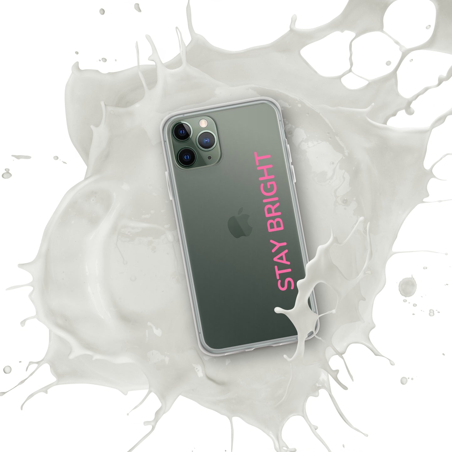 Stay Bright” Clear iPhone® Case | Positive Vibes | GG Happy™ Collection - GG Happy