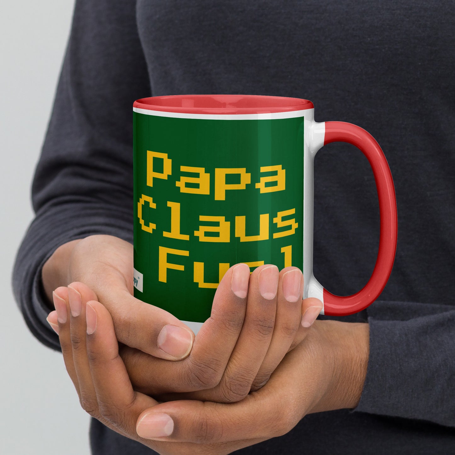Papa Claus Fuel Mug | GG Happy™ Cozy Hearts Christmas Collection - GG Happy