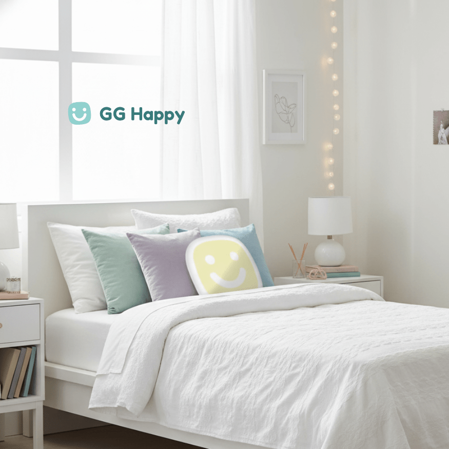 Custom - Shaped Pillow – GG Happy Soft Yellow Edition - GG Happy