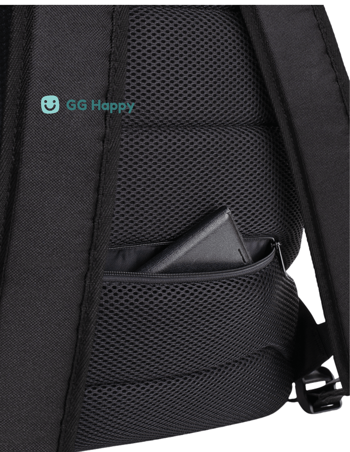 GG Happy™ “Be Bright • Be Happy • Be You” Backpack from Stay Bright Collection| Mindful Adventure Bag | Water - Resistant Laptop Backpack | Positive Vibes Everyday Carry - GG Happy