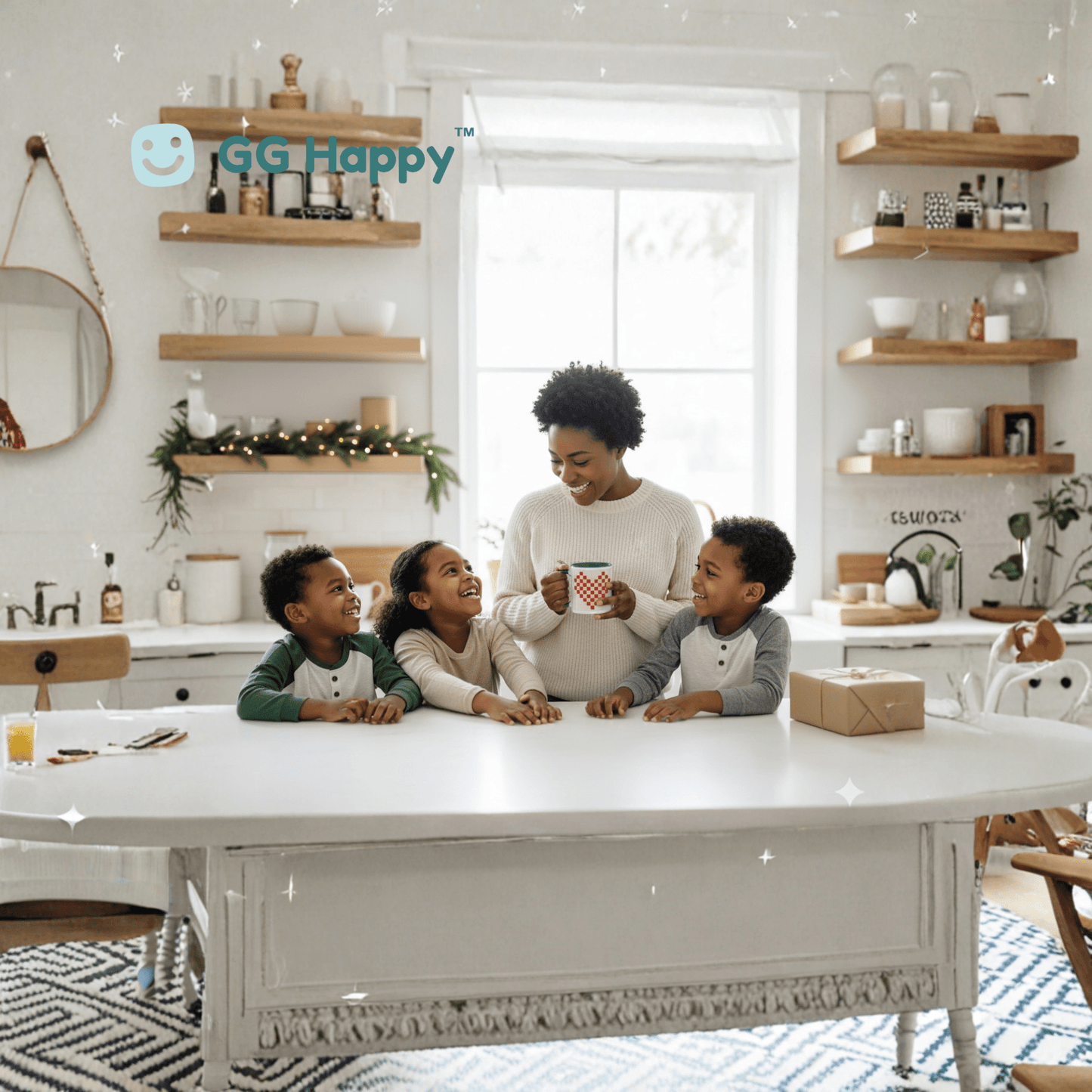 Mama Claus’ Daily Dose of Happiness Mug | GG Happy™ Cozy Hearts Collection - GG Happy