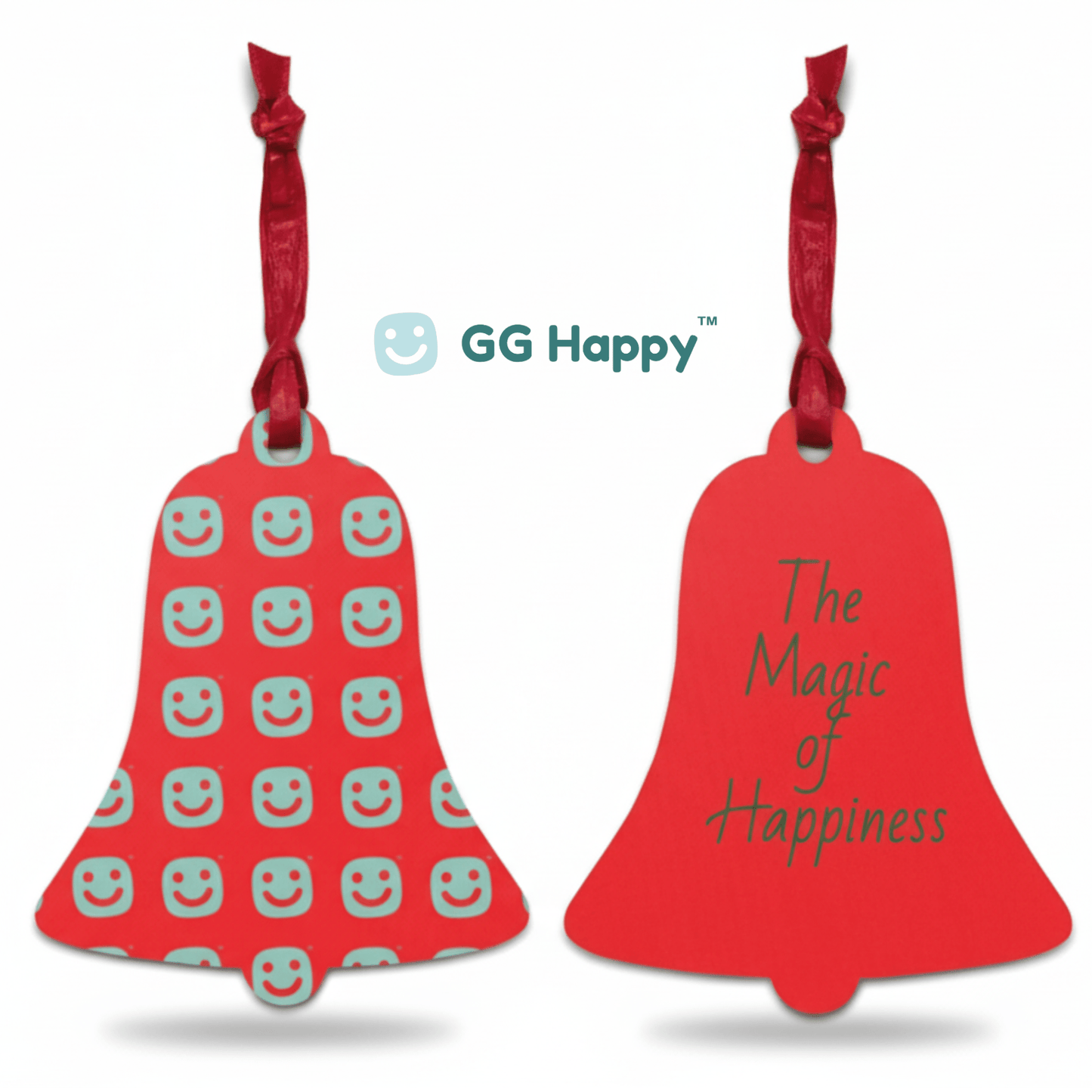 Cozy Wooden Ornaments | GG Happy™ Collection | Double - Sided Hinoki Wood - GG Happy