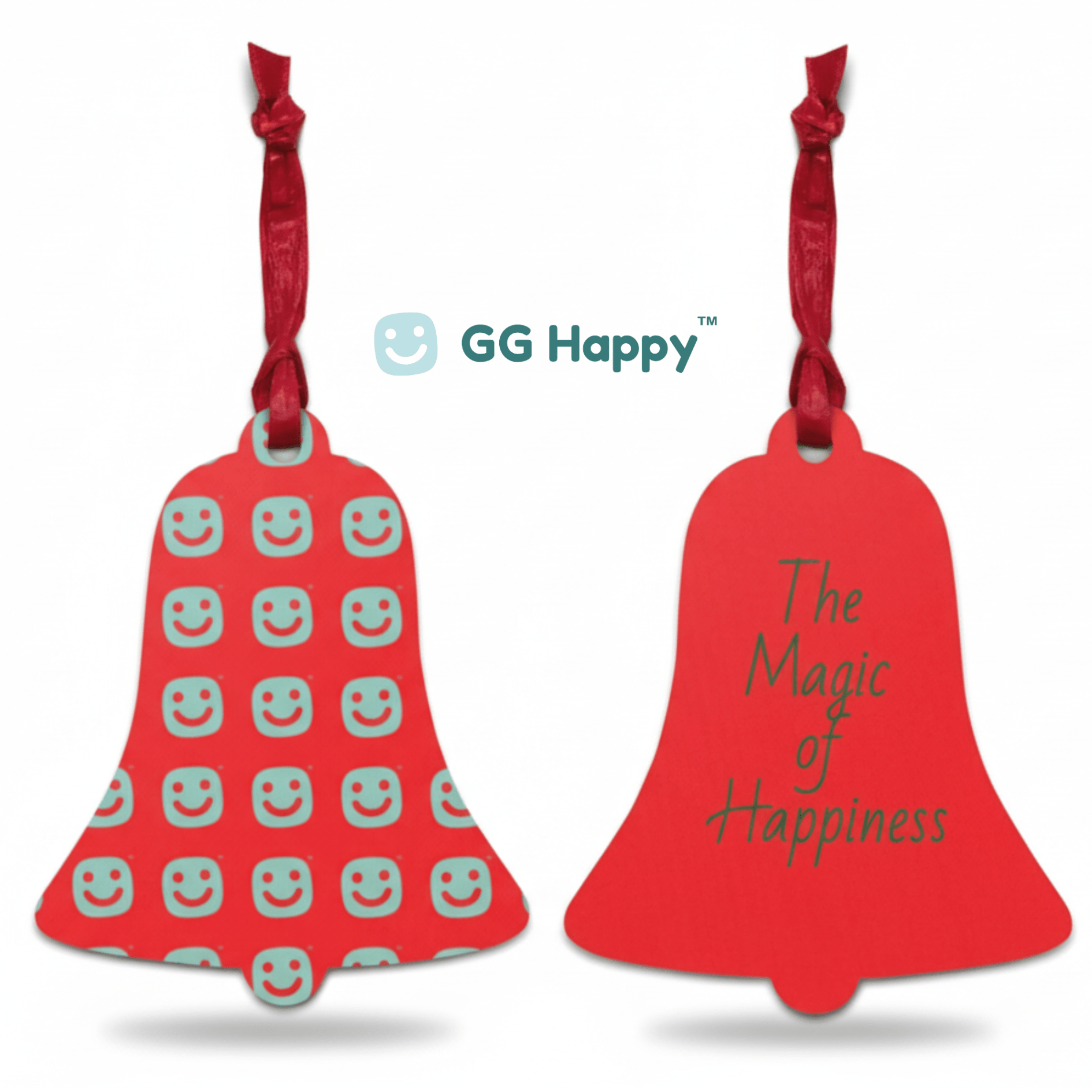 Cozy Wooden Ornaments | GG Happy™ Collection | Double - Sided Hinoki Wood - GG Happy