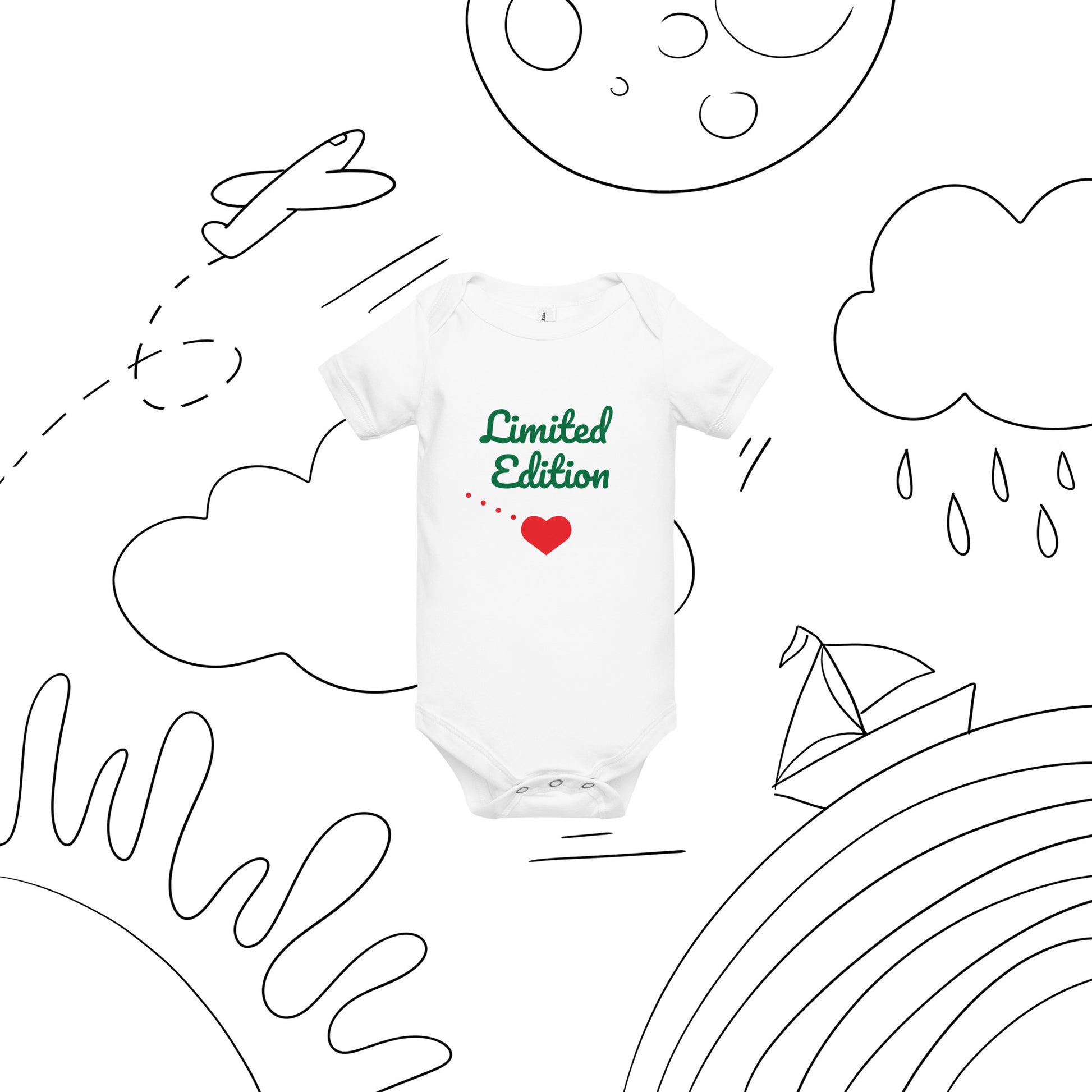 Baby short sleeve one piece - GG Happy