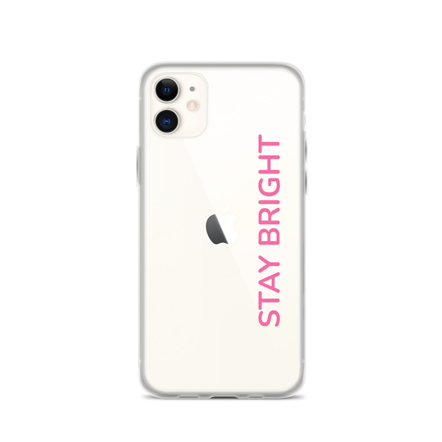 Stay Bright” Clear iPhone® Case | Positive Vibes | GG Happy™ Collection - GG Happy