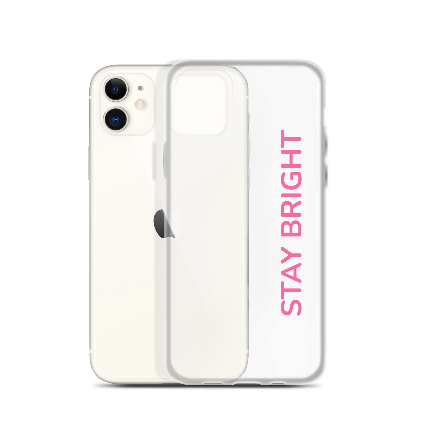 Stay Bright” Clear iPhone® Case | Positive Vibes | GG Happy™ Collection - GG Happy