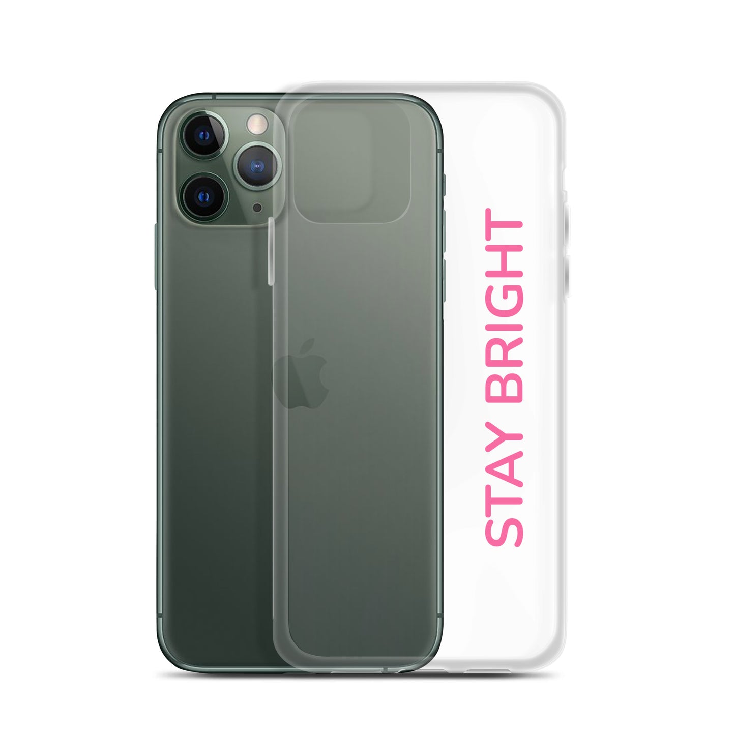 Stay Bright” Clear iPhone® Case | Positive Vibes | GG Happy™ Collection - GG Happy