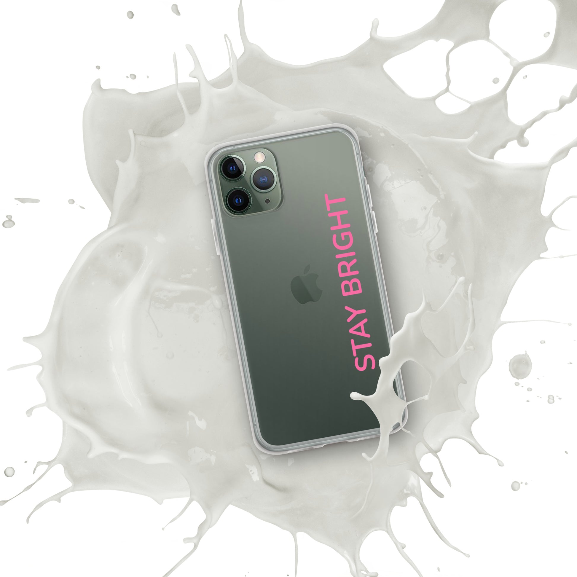 Stay Bright” Clear iPhone® Case | Positive Vibes | GG Happy™ Collection - GG Happy