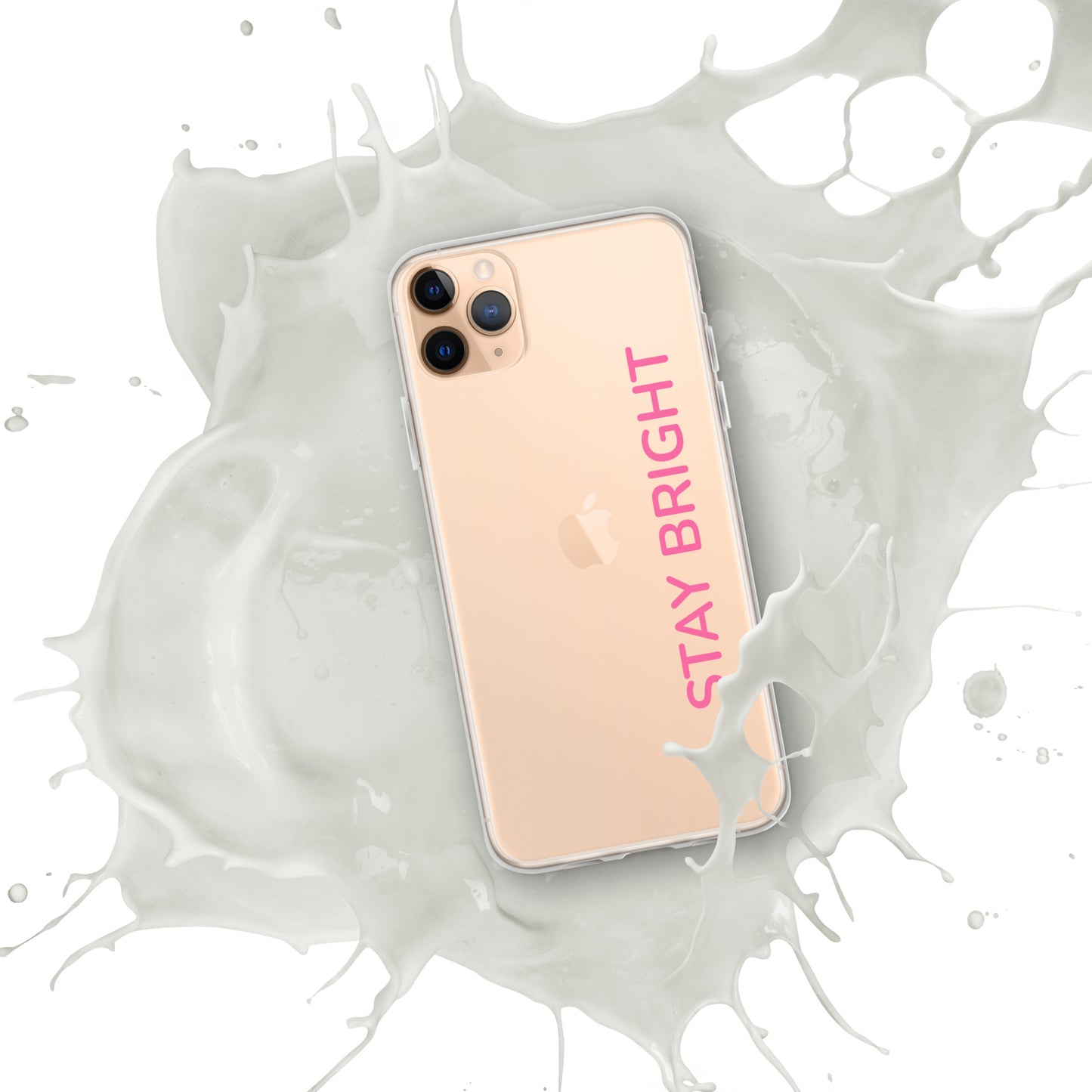 Stay Bright” Clear iPhone® Case | Positive Vibes | GG Happy™ Collection - GG Happy