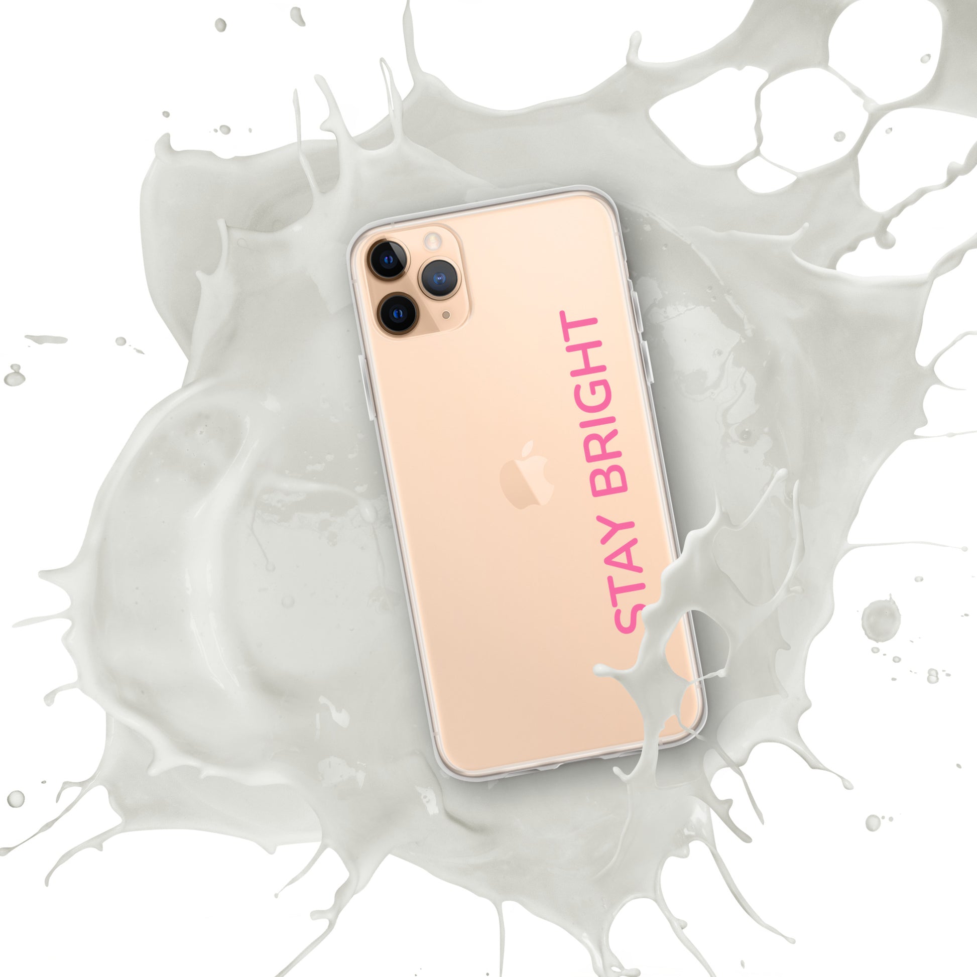 Stay Bright” Clear iPhone® Case | Positive Vibes | GG Happy™ Collection - GG Happy