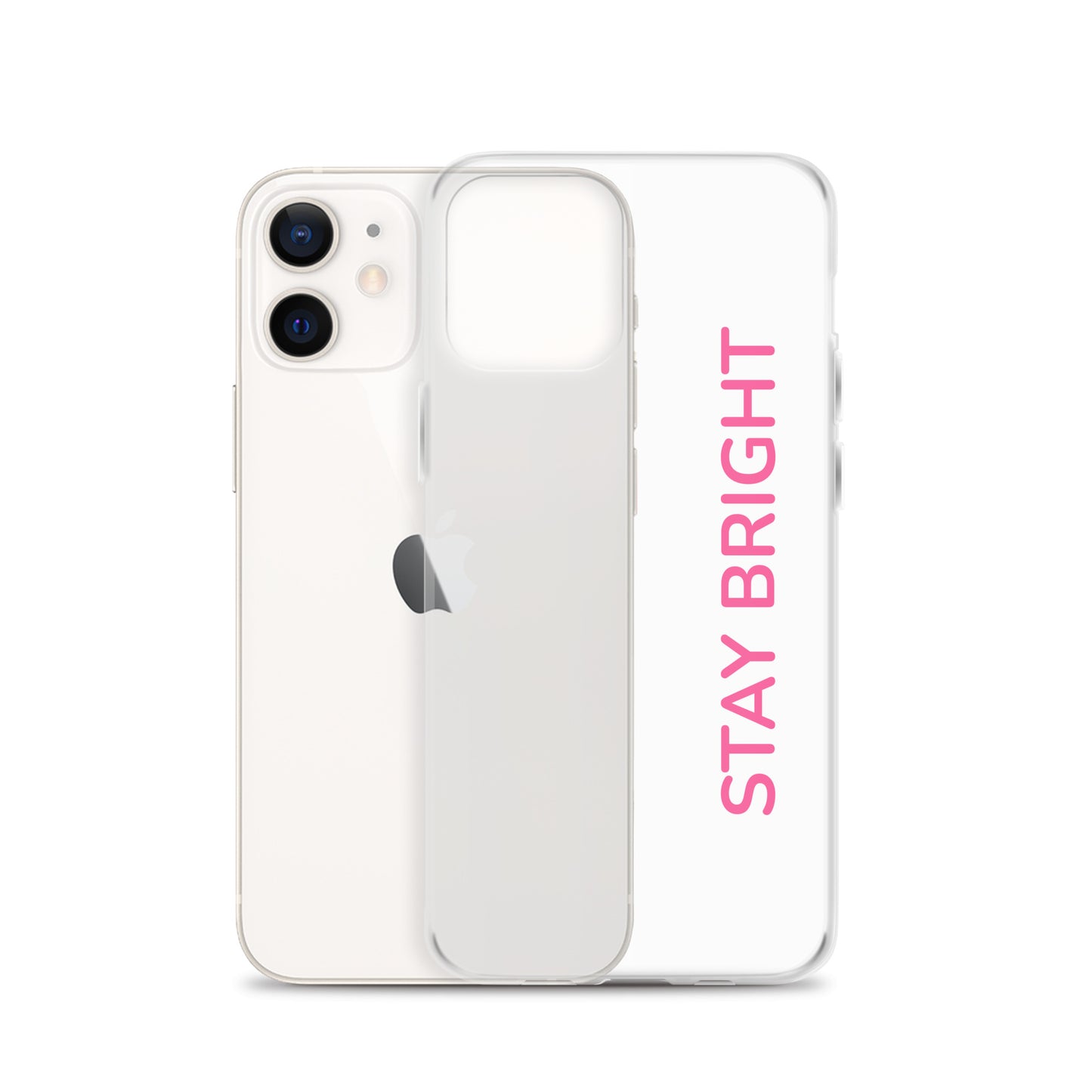 Stay Bright” Clear iPhone® Case | Positive Vibes | GG Happy™ Collection - GG Happy