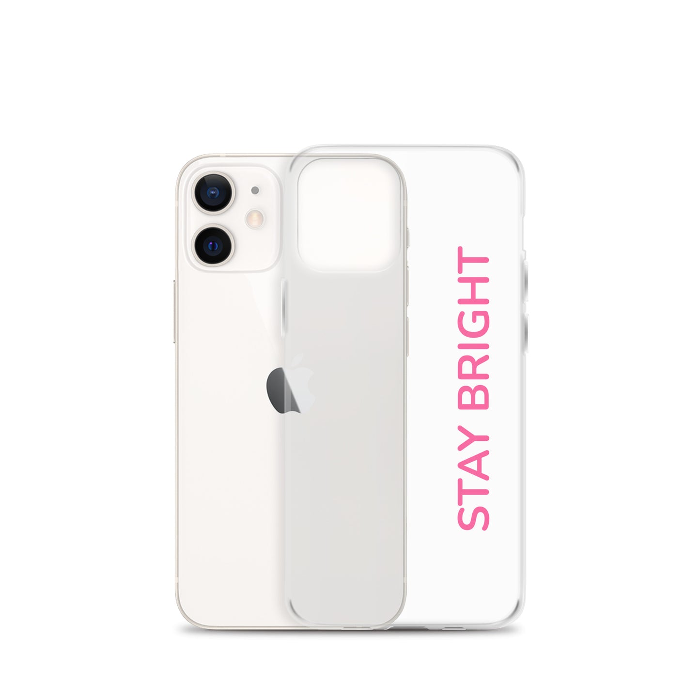 Stay Bright” Clear iPhone® Case | Positive Vibes | GG Happy™ Collection - GG Happy