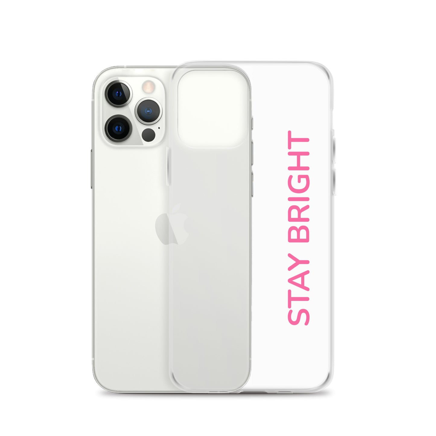 Stay Bright” Clear iPhone® Case | Positive Vibes | GG Happy™ Collection - GG Happy