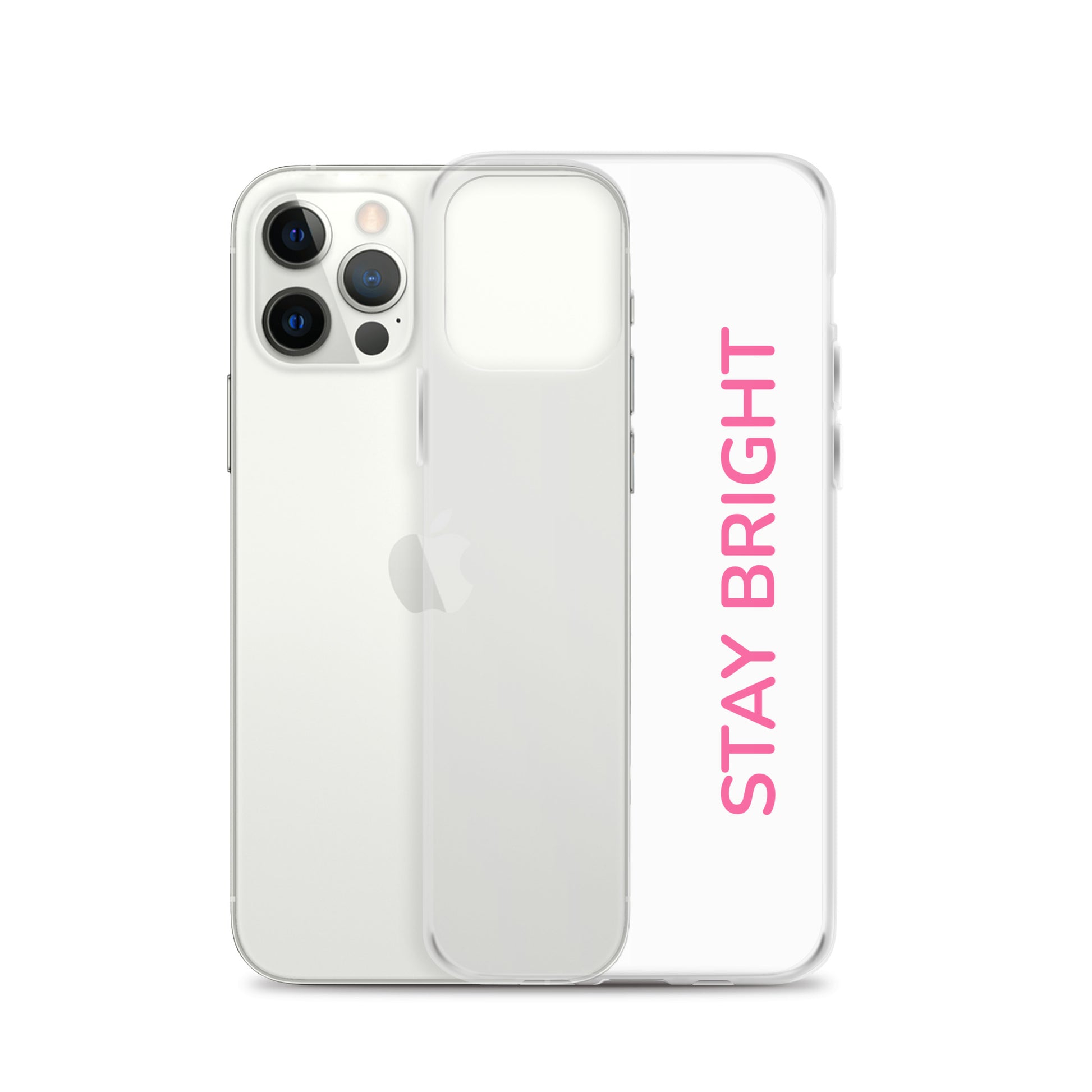 Stay Bright” Clear iPhone® Case | Positive Vibes | GG Happy™ Collection - GG Happy