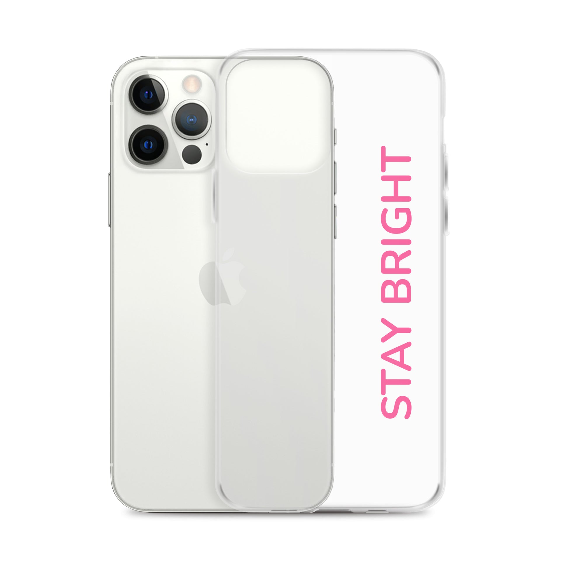 Stay Bright” Clear iPhone® Case | Positive Vibes | GG Happy™ Collection - GG Happy