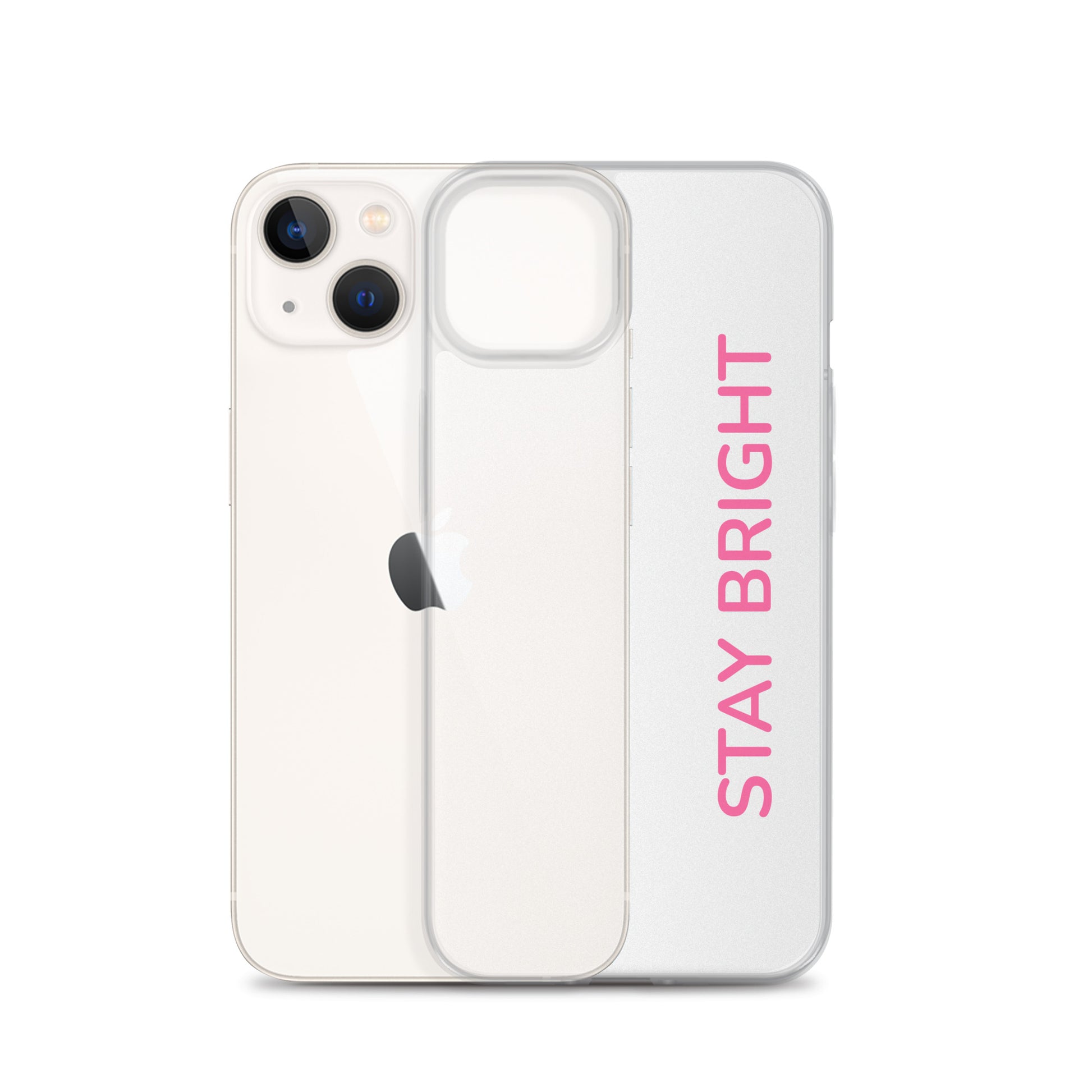 Stay Bright” Clear iPhone® Case | Positive Vibes | GG Happy™ Collection - GG Happy