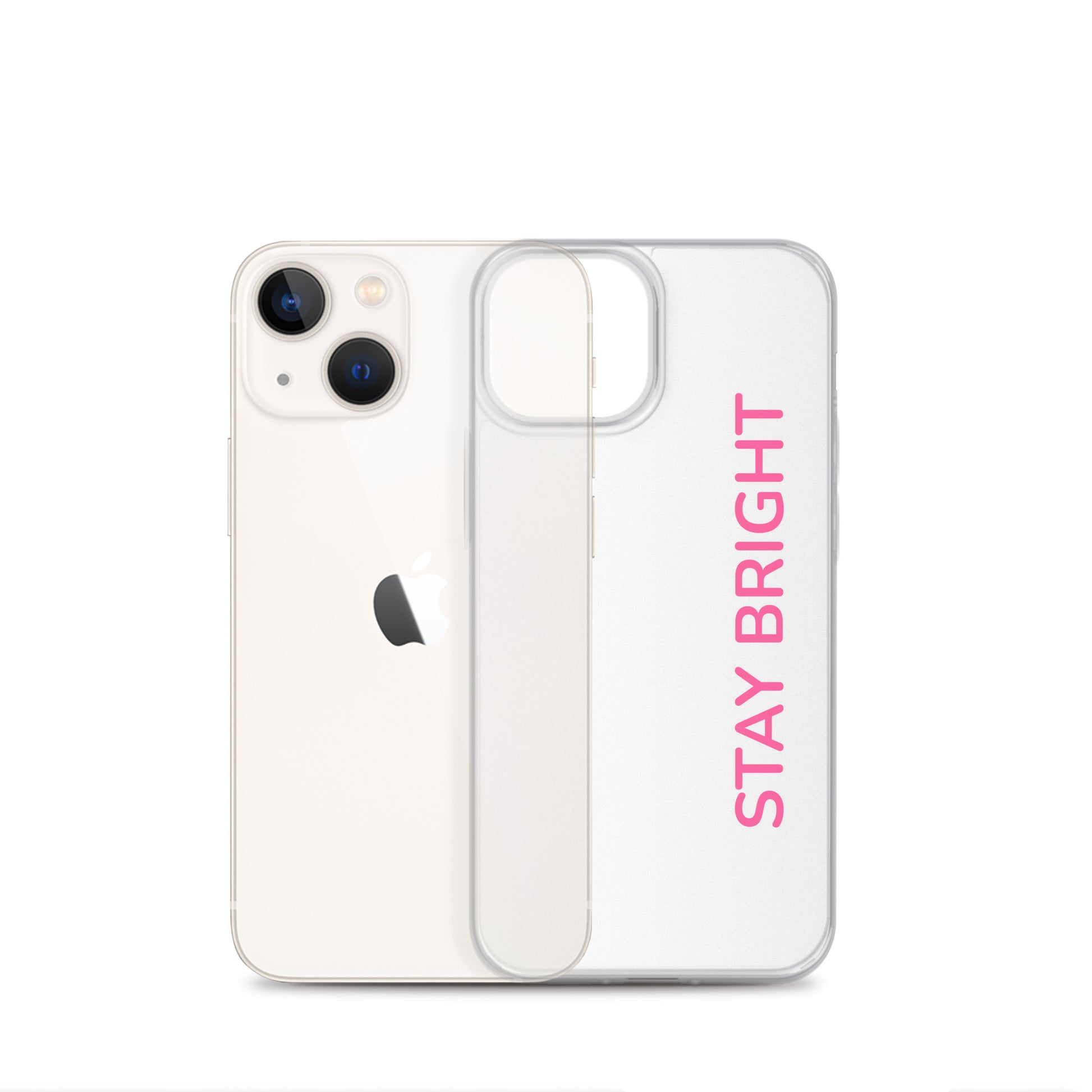 Stay Bright” Clear iPhone® Case | Positive Vibes | GG Happy™ Collection - GG Happy
