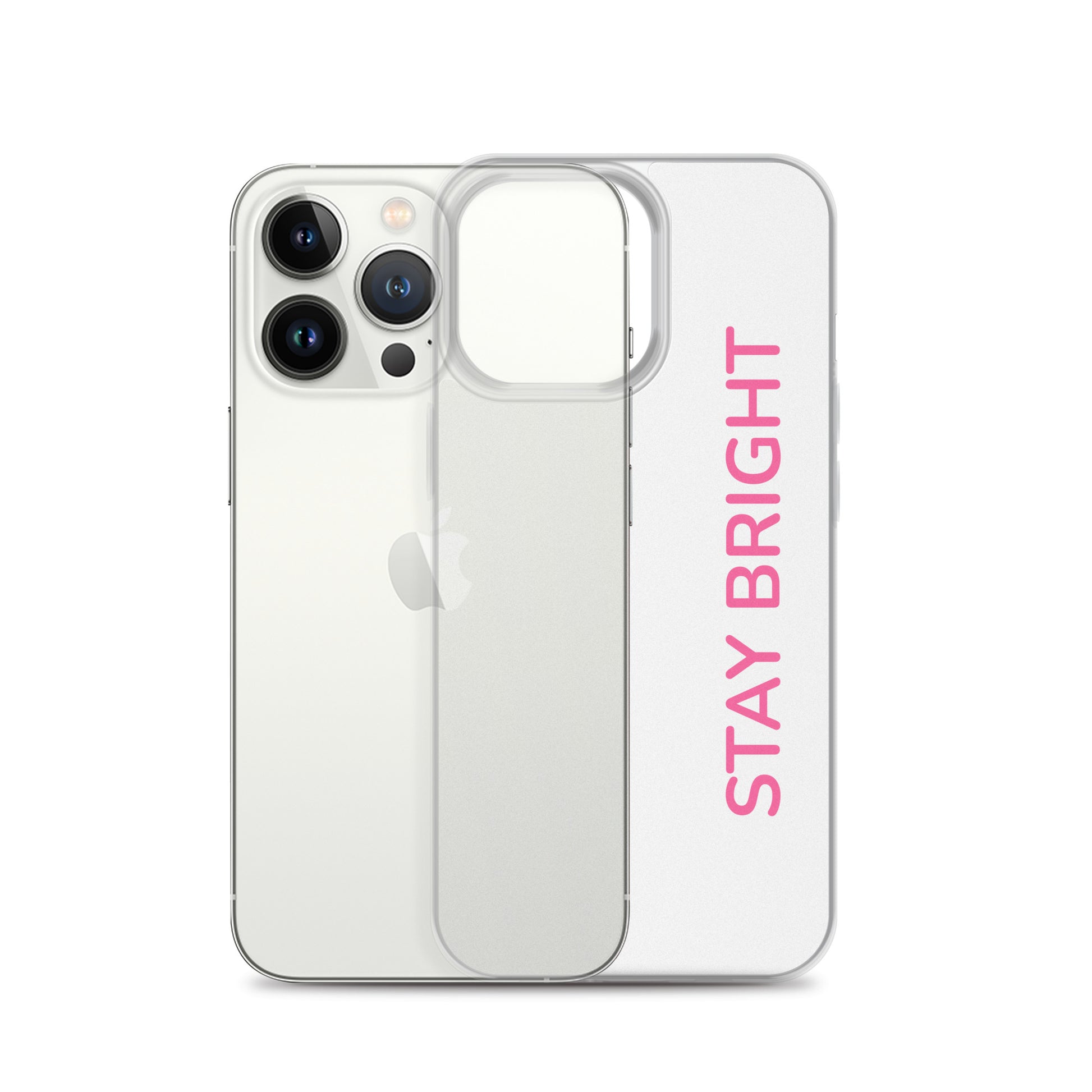 Stay Bright” Clear iPhone® Case | Positive Vibes | GG Happy™ Collection - GG Happy