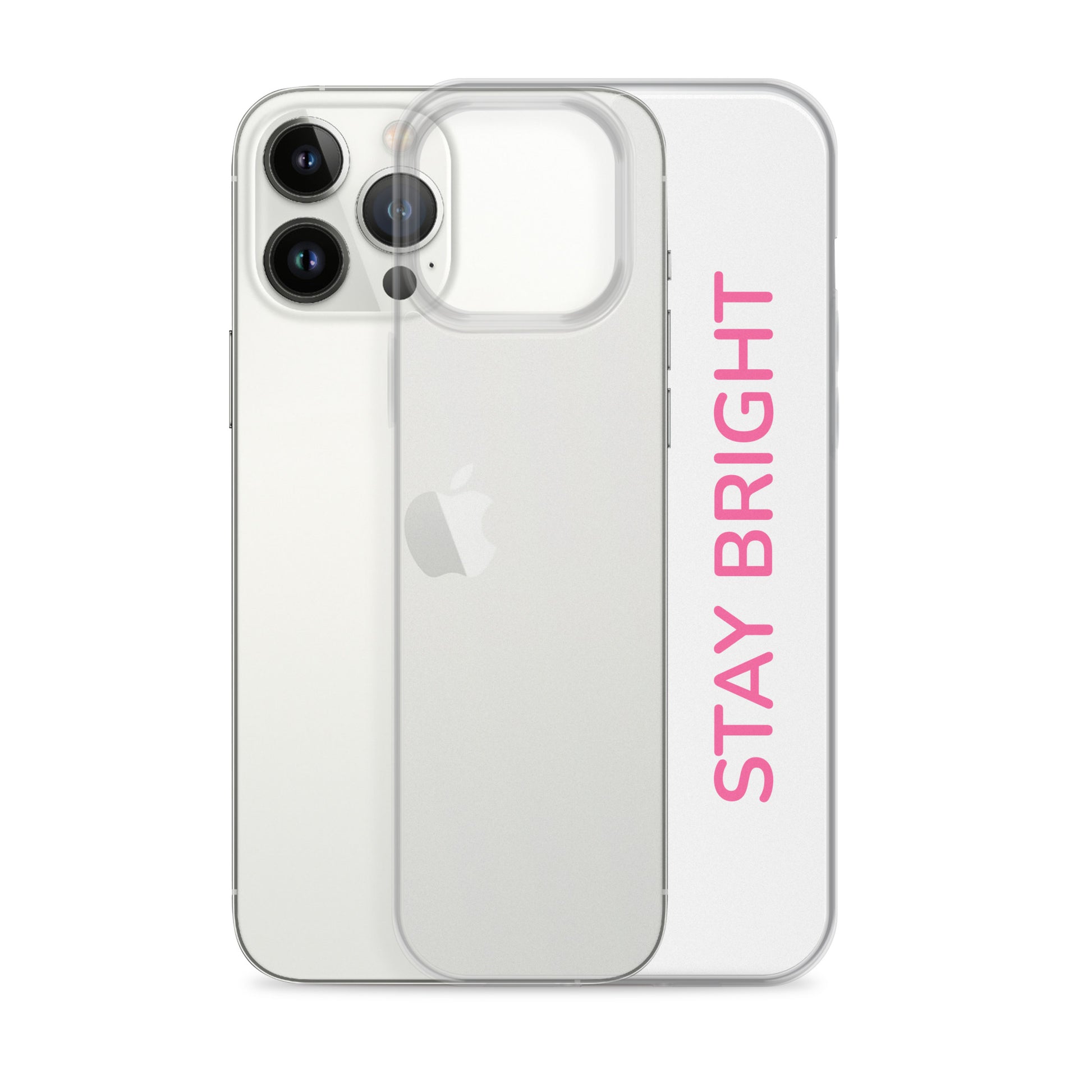 Stay Bright” Clear iPhone® Case | Positive Vibes | GG Happy™ Collection - GG Happy
