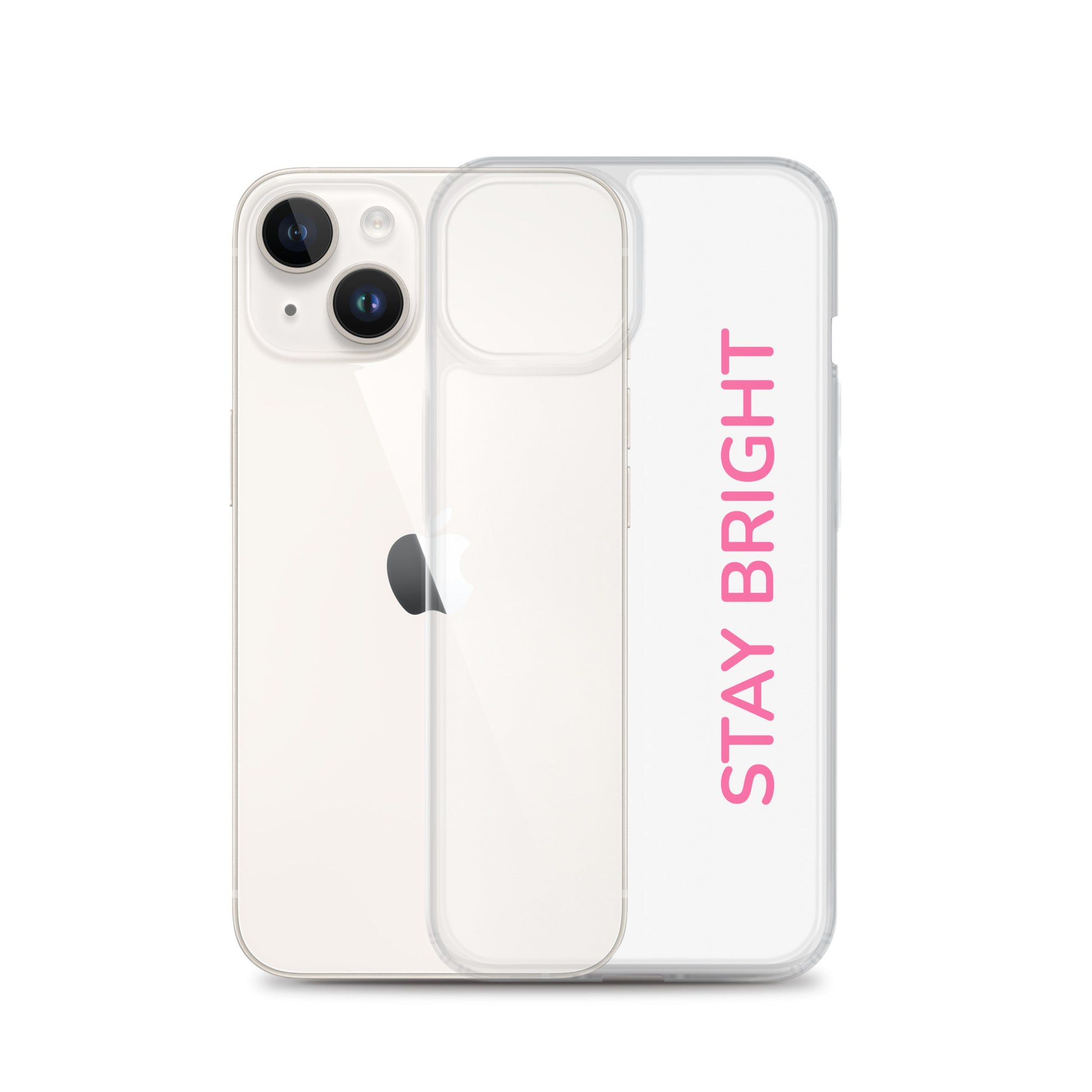 Stay Bright” Clear iPhone® Case | Positive Vibes | GG Happy™ Collection - GG Happy