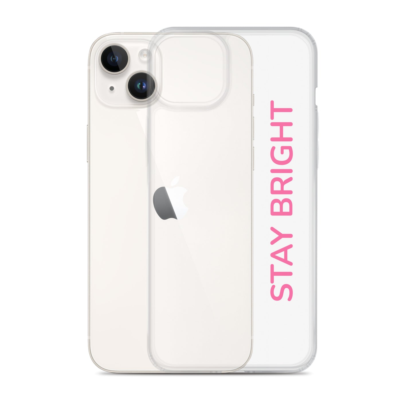 Stay Bright” Clear iPhone® Case | Positive Vibes | GG Happy™ Collection - GG Happy