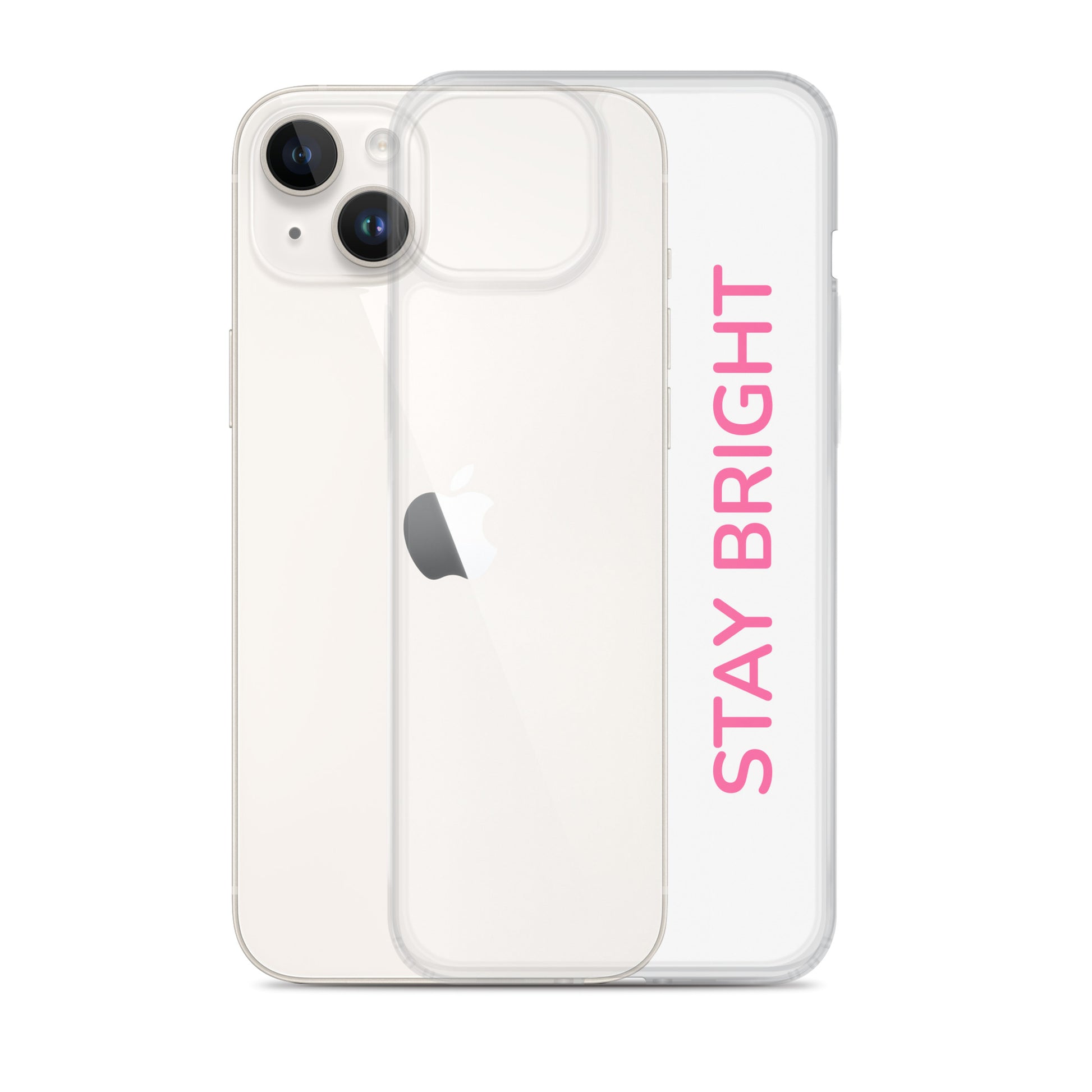 Stay Bright” Clear iPhone® Case | Positive Vibes | GG Happy™ Collection - GG Happy