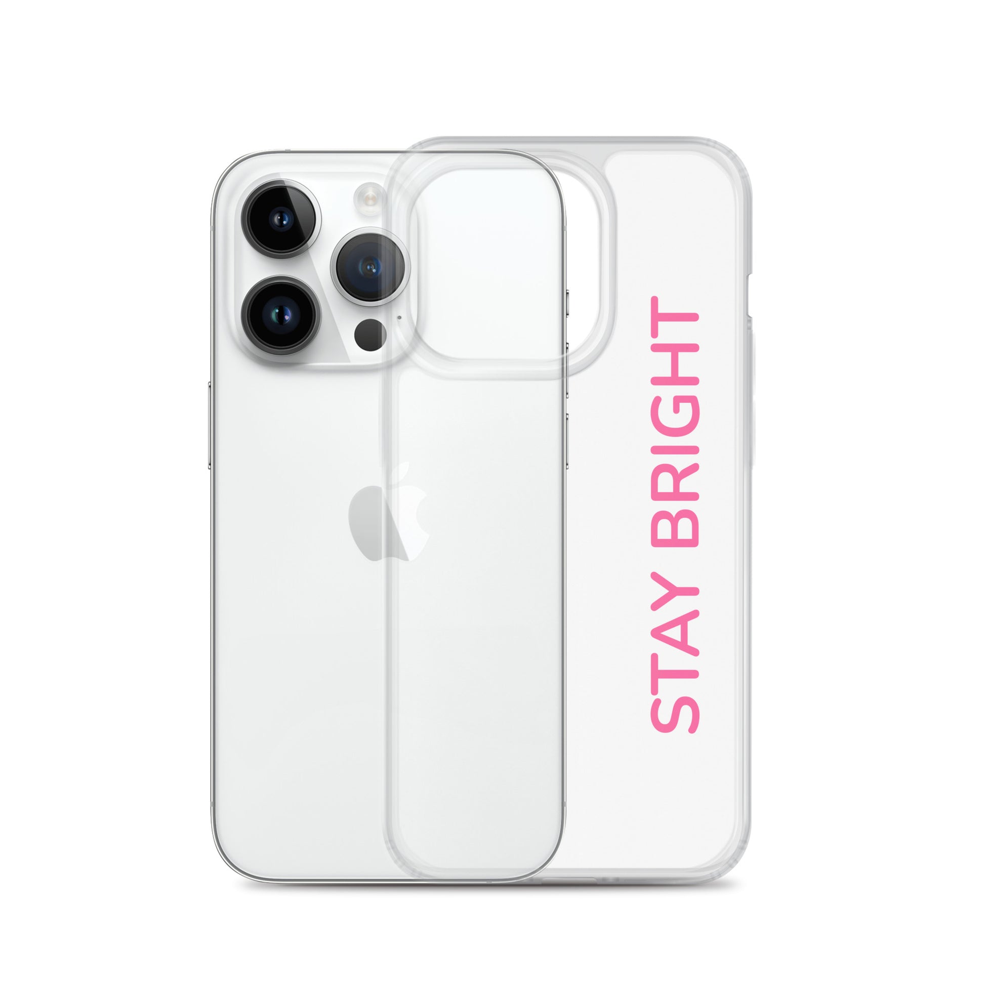 Stay Bright” Clear iPhone® Case | Positive Vibes | GG Happy™ Collection - GG Happy
