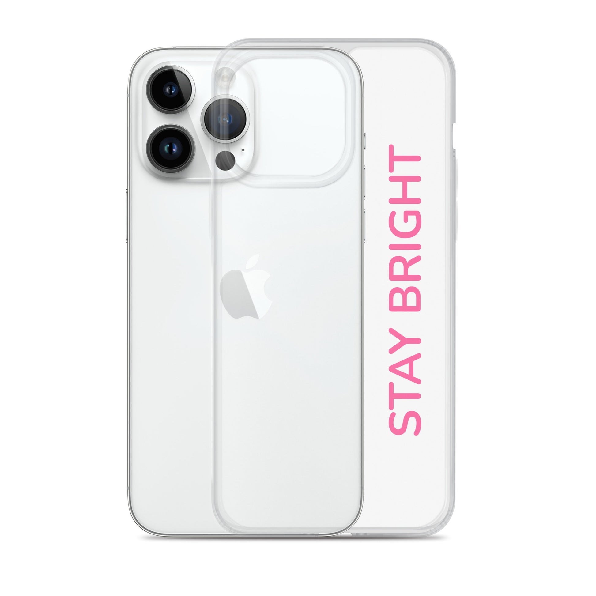 Stay Bright” Clear iPhone® Case | Positive Vibes | GG Happy™ Collection - GG Happy
