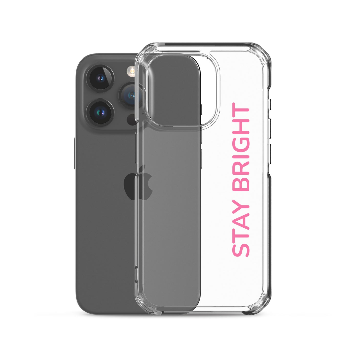 Stay Bright” Clear iPhone® Case | Positive Vibes | GG Happy™ Collection - GG Happy