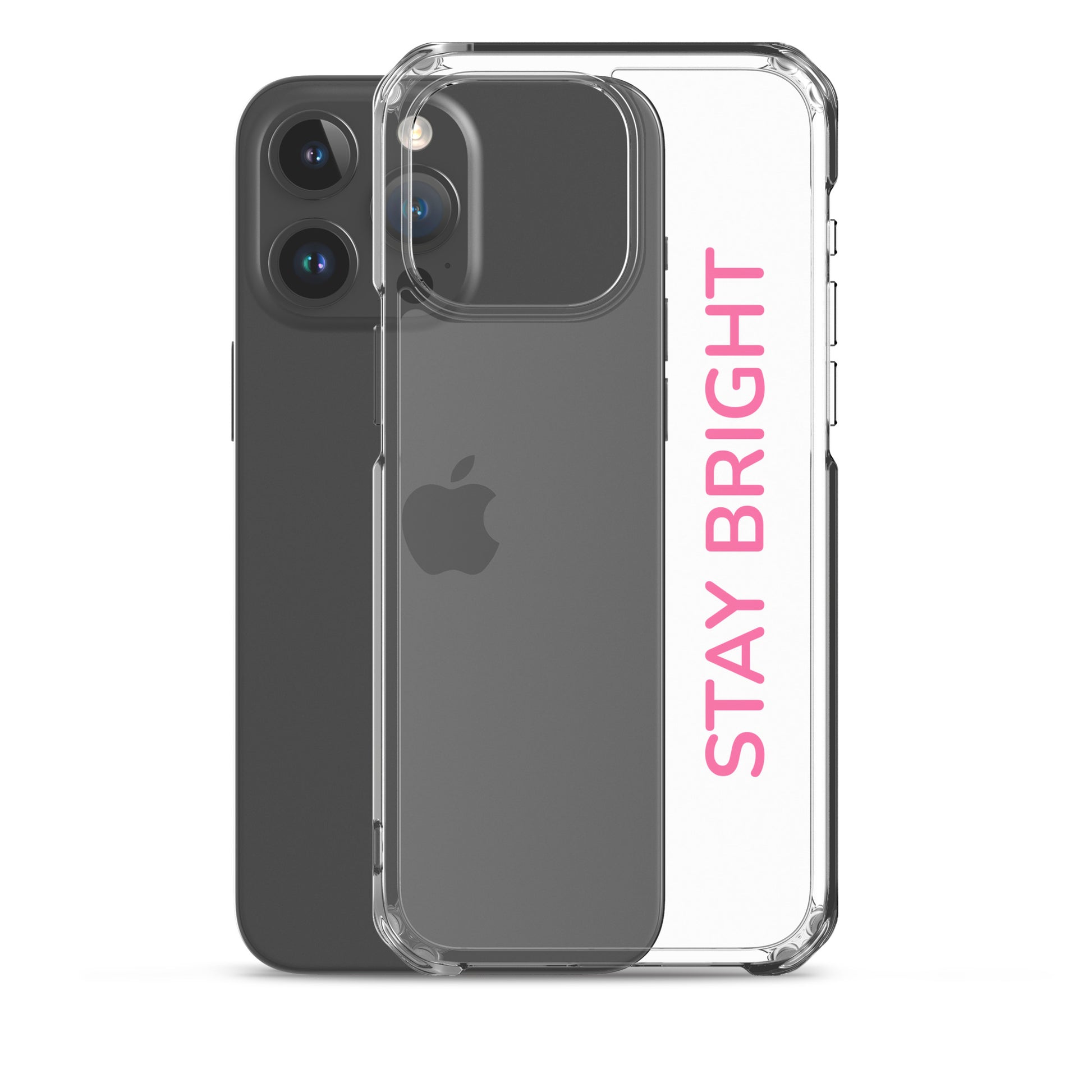 Stay Bright” Clear iPhone® Case | Positive Vibes | GG Happy™ Collection - GG Happy