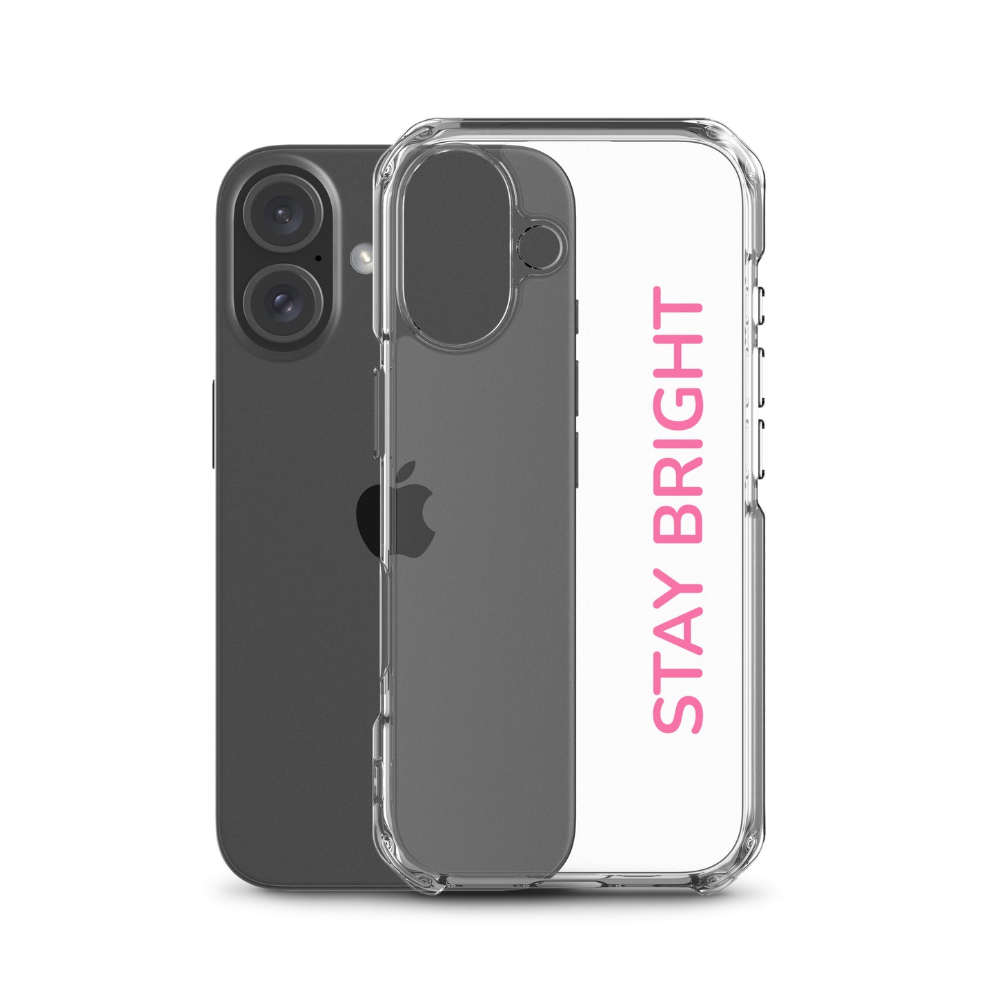 Stay Bright” Clear iPhone® Case | Positive Vibes | GG Happy™ Collection - GG Happy