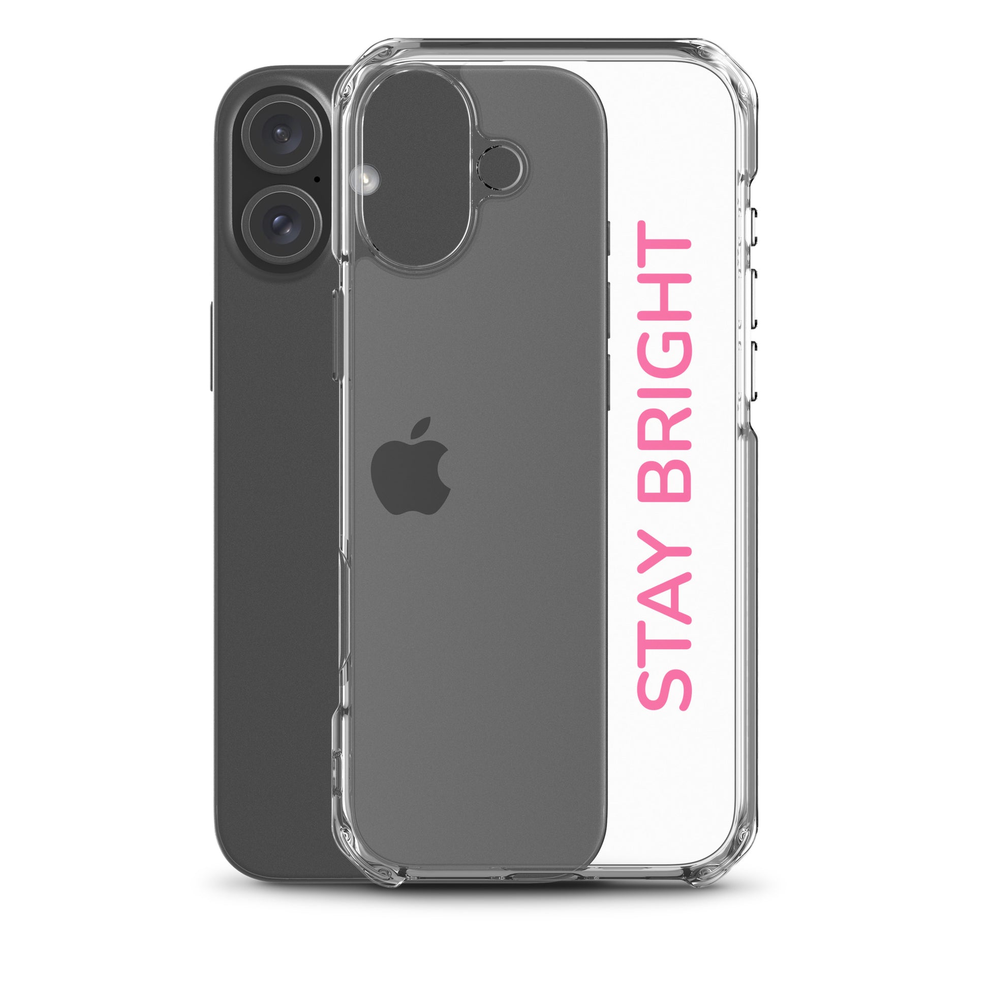 Stay Bright” Clear iPhone® Case | Positive Vibes | GG Happy™ Collection - GG Happy