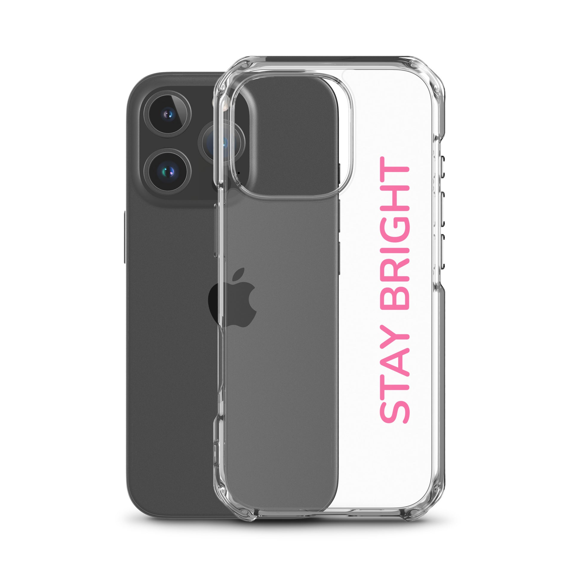 Stay Bright” Clear iPhone® Case | Positive Vibes | GG Happy™ Collection - GG Happy