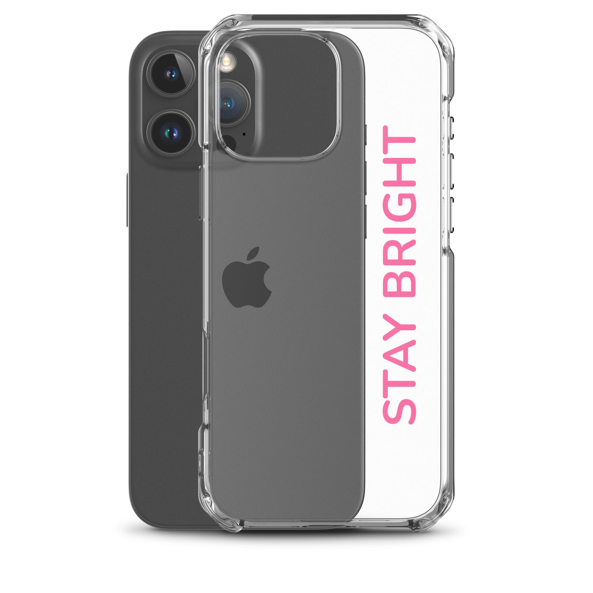 Stay Bright” Clear iPhone® Case | Positive Vibes | GG Happy™ Collection - GG Happy