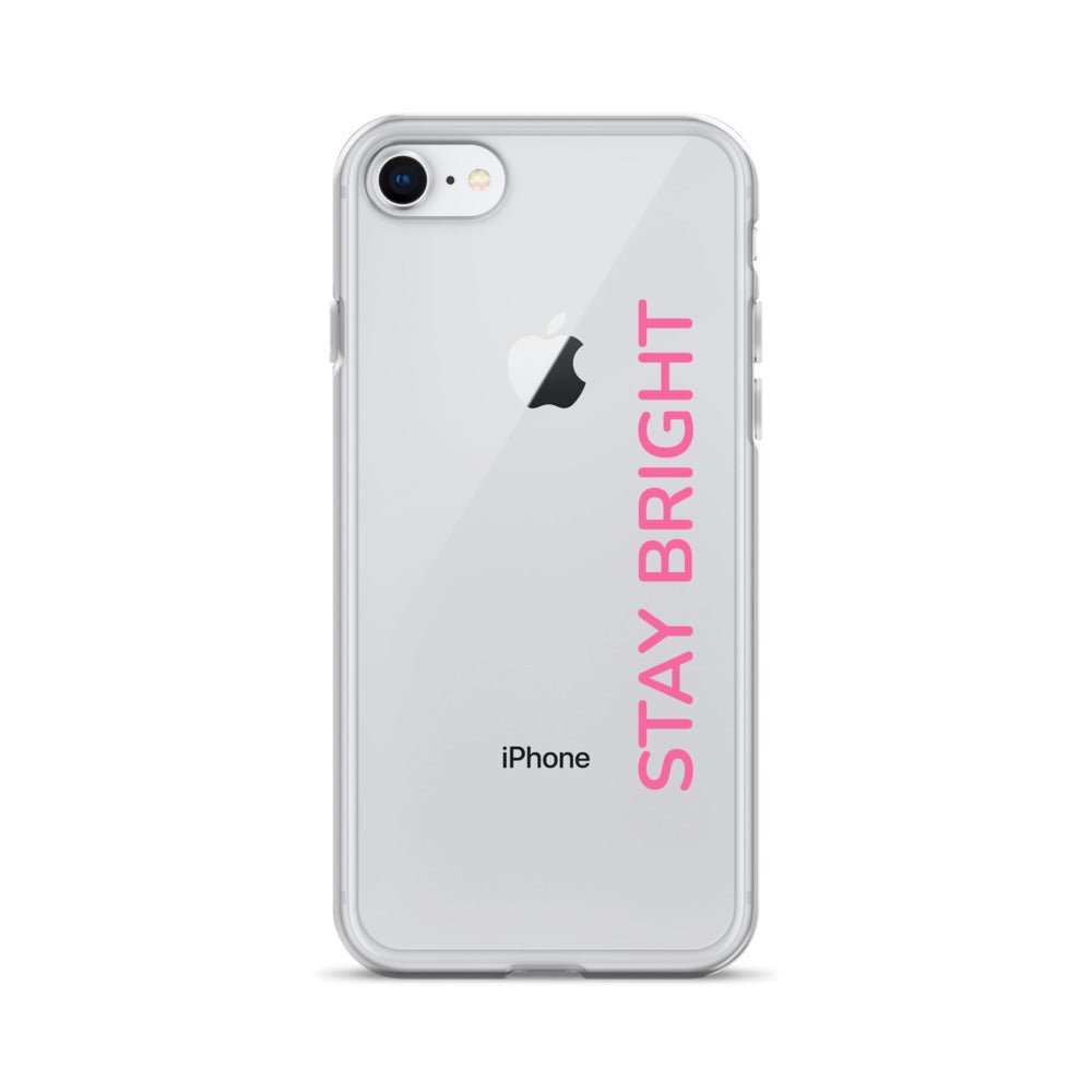 Stay Bright” Clear iPhone® Case | Positive Vibes | GG Happy™ Collection - GG Happy