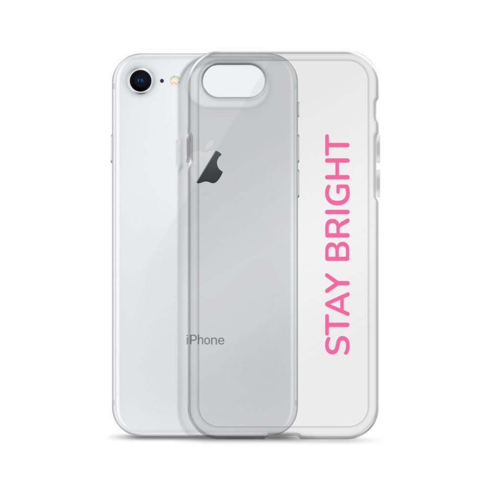 Stay Bright” Clear iPhone® Case | Positive Vibes | GG Happy™ Collection - GG Happy