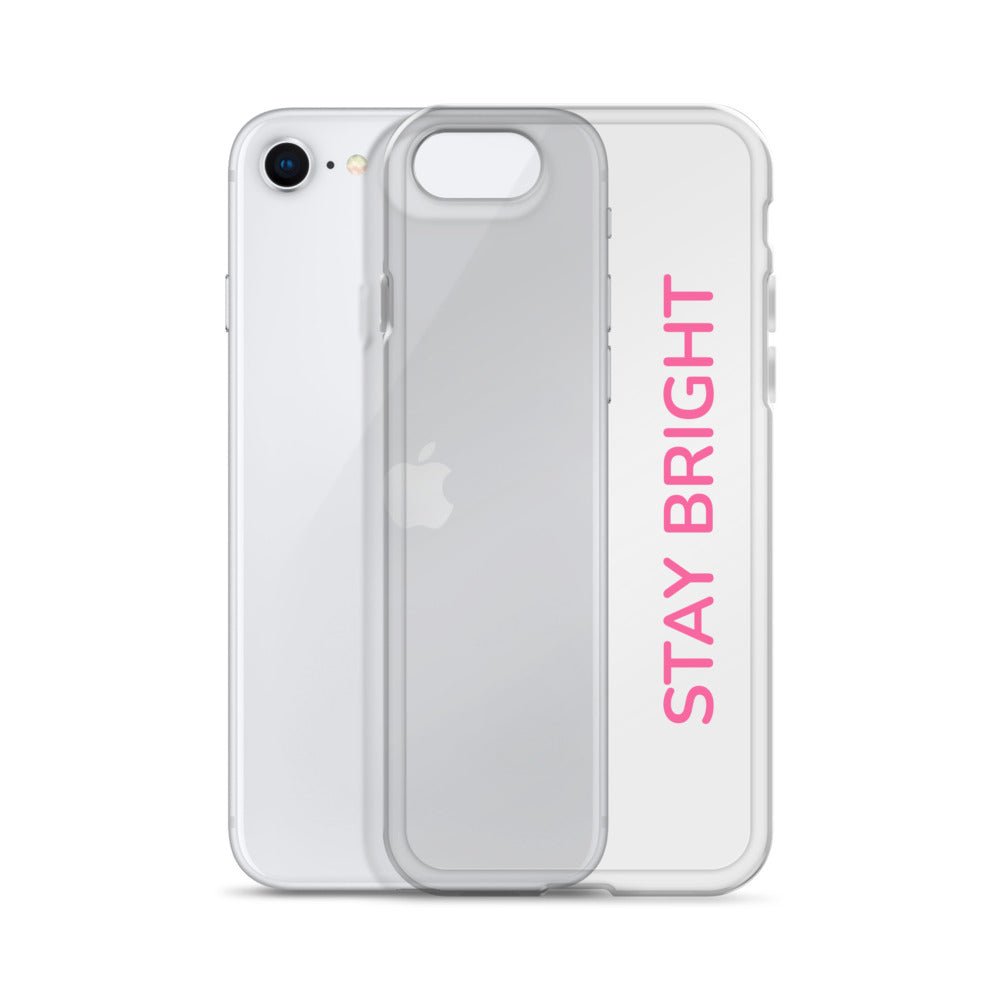 Stay Bright” Clear iPhone® Case | Positive Vibes | GG Happy™ Collection - GG Happy