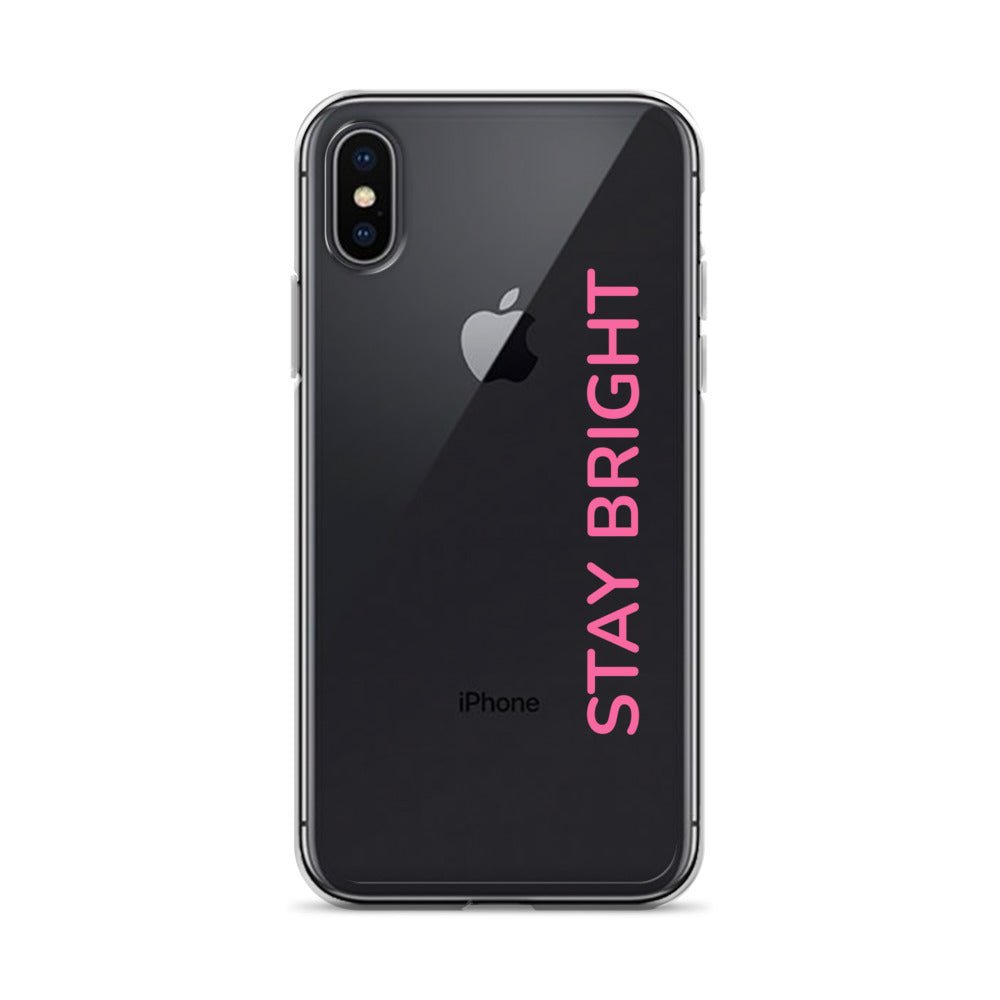 Stay Bright” Clear iPhone® Case | Positive Vibes | GG Happy™ Collection - GG Happy