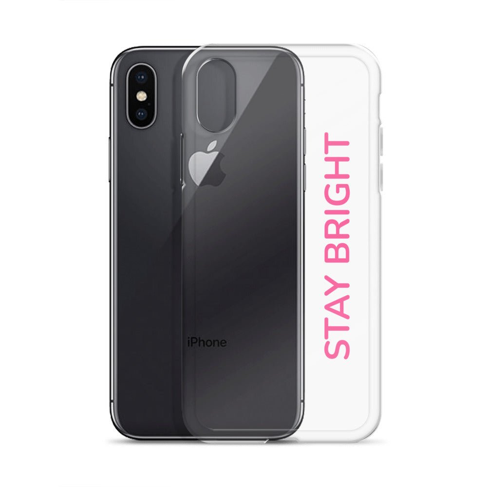 Stay Bright” Clear iPhone® Case | Positive Vibes | GG Happy™ Collection - GG Happy