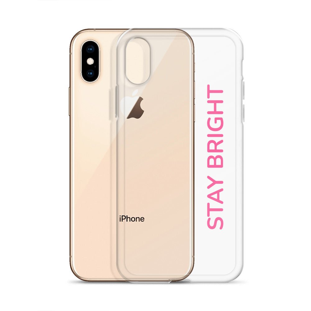 Stay Bright” Clear iPhone® Case | Positive Vibes | GG Happy™ Collection - GG Happy