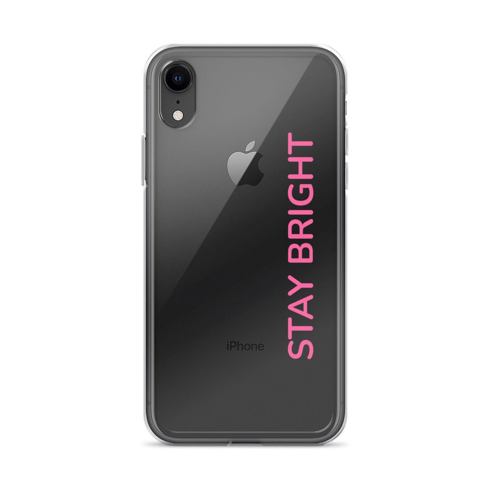 Stay Bright” Clear iPhone® Case | Positive Vibes | GG Happy™ Collection - GG Happy