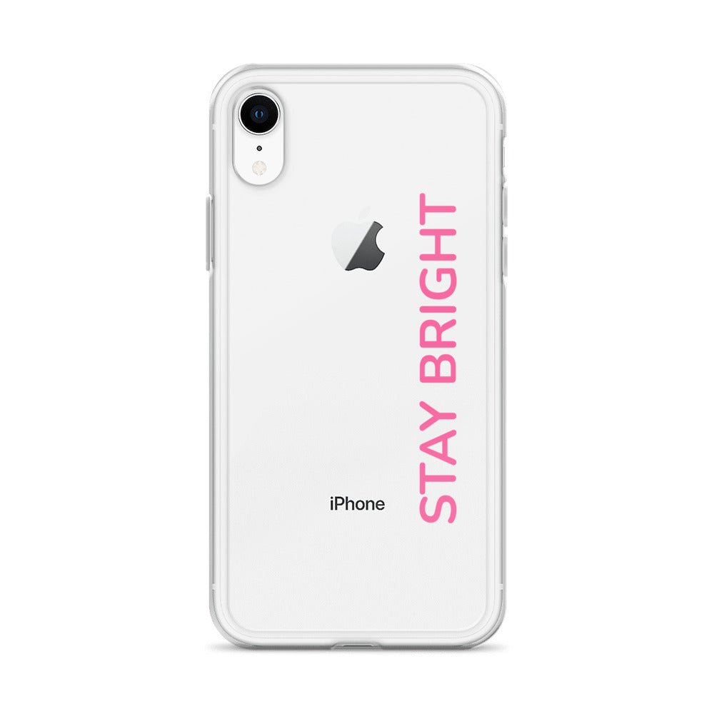 Stay Bright” Clear iPhone® Case | Positive Vibes | GG Happy™ Collection - GG Happy