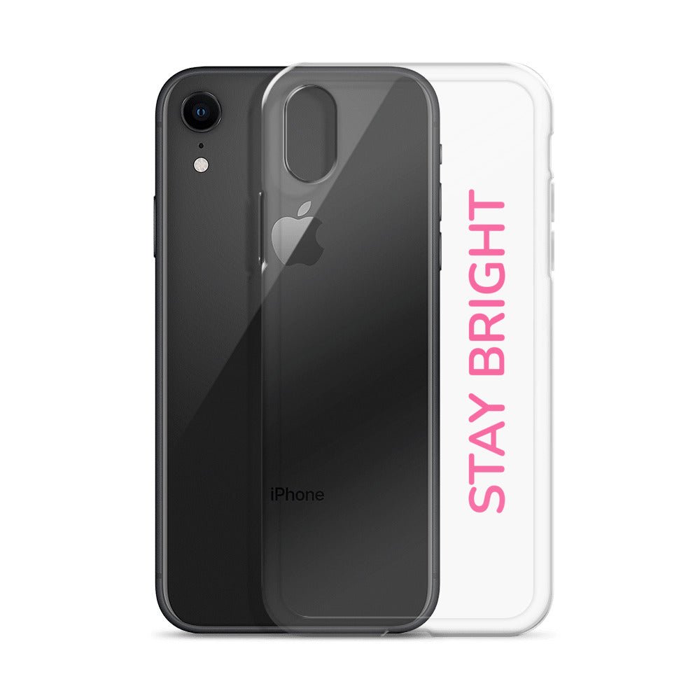 Stay Bright” Clear iPhone® Case | Positive Vibes | GG Happy™ Collection - GG Happy