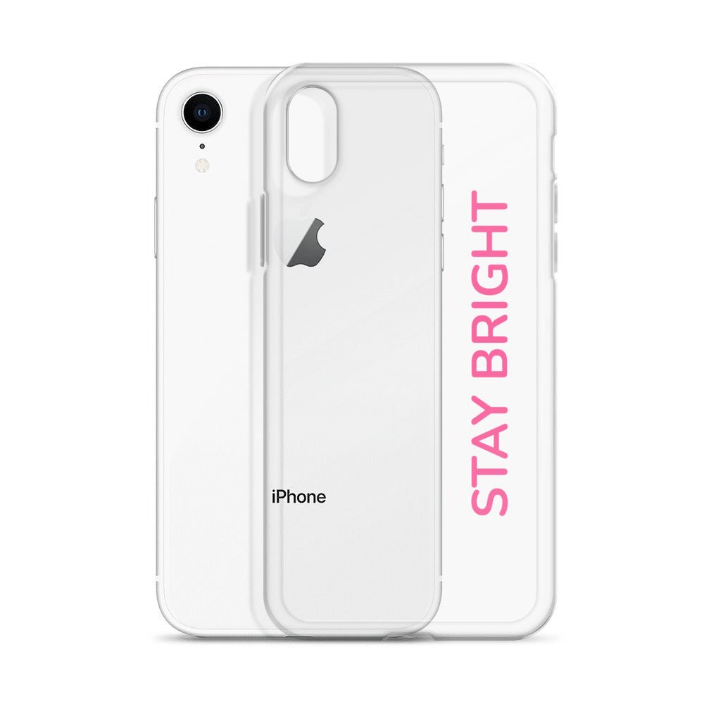 Stay Bright” Clear iPhone® Case | Positive Vibes | GG Happy™ Collection - GG Happy