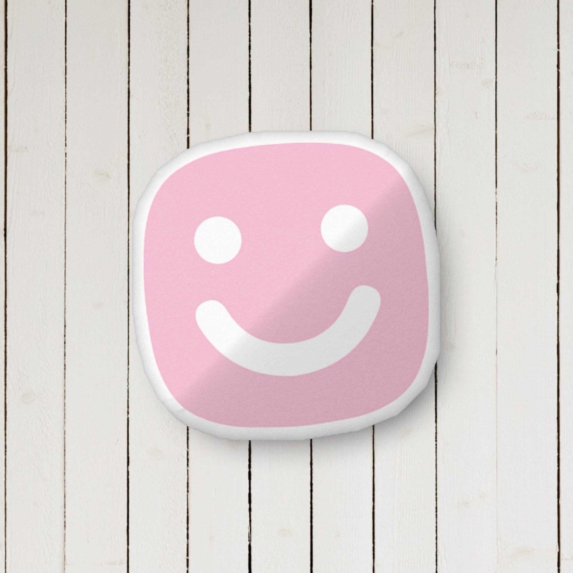 Snuggle into joy with our GG Happy™ Custom - Shaped Pillow — soft, squishy, and made to brighten any space. - GG Happy