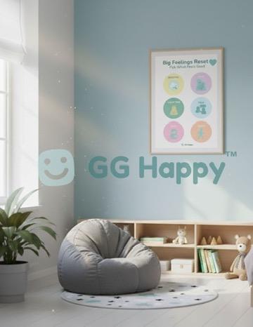 Calm Down Corner Printable: Emotional Regulation Activity (PDF Download) - GG Happy