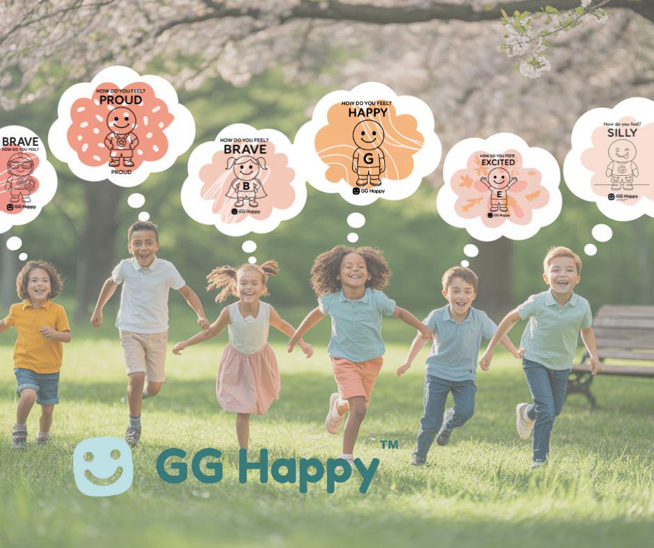 Mood Buddies Coloring Book: Kids Emotional Awareness (Printable PDF) - GG Happy