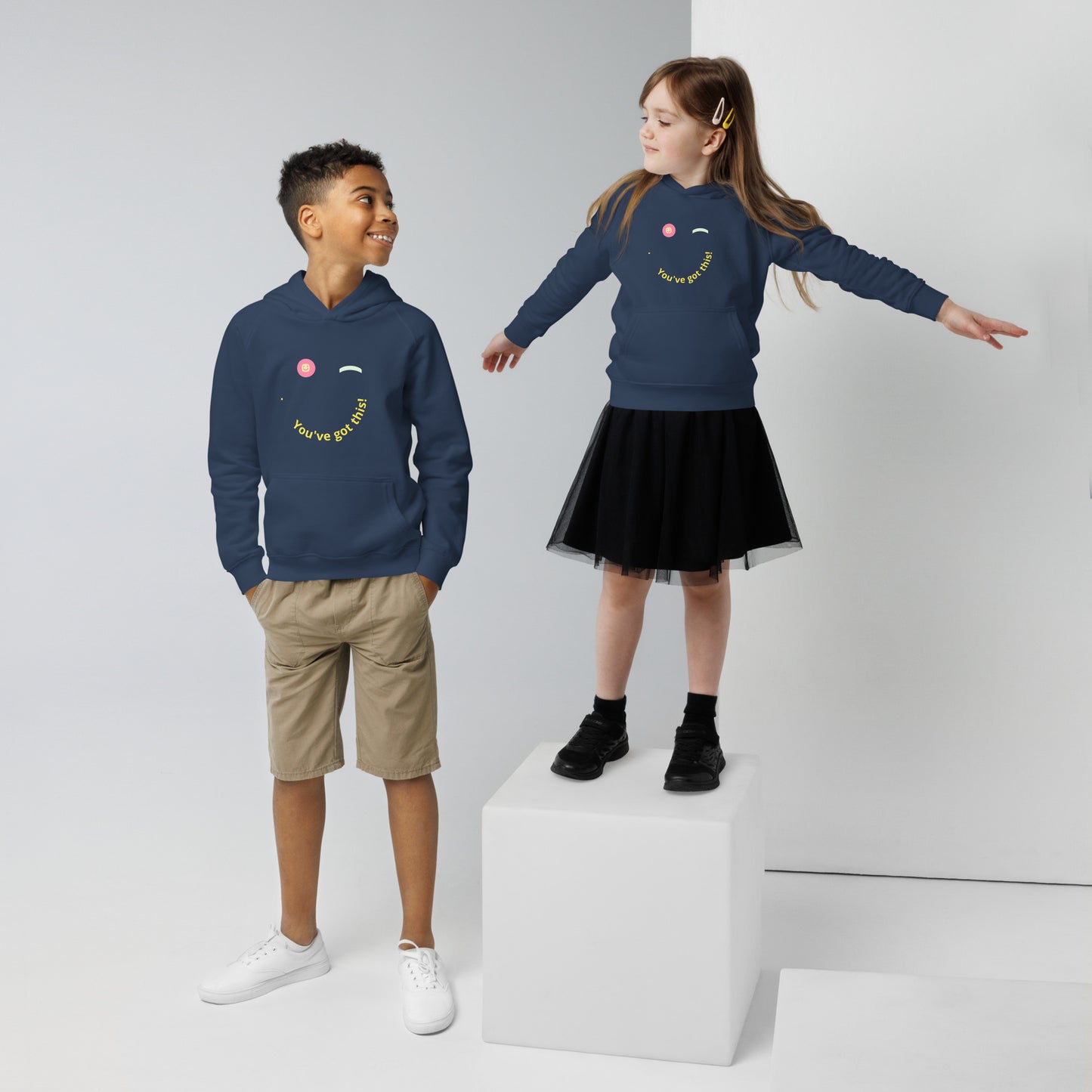 GG Happy Kids eco hoodie - GG Happy
