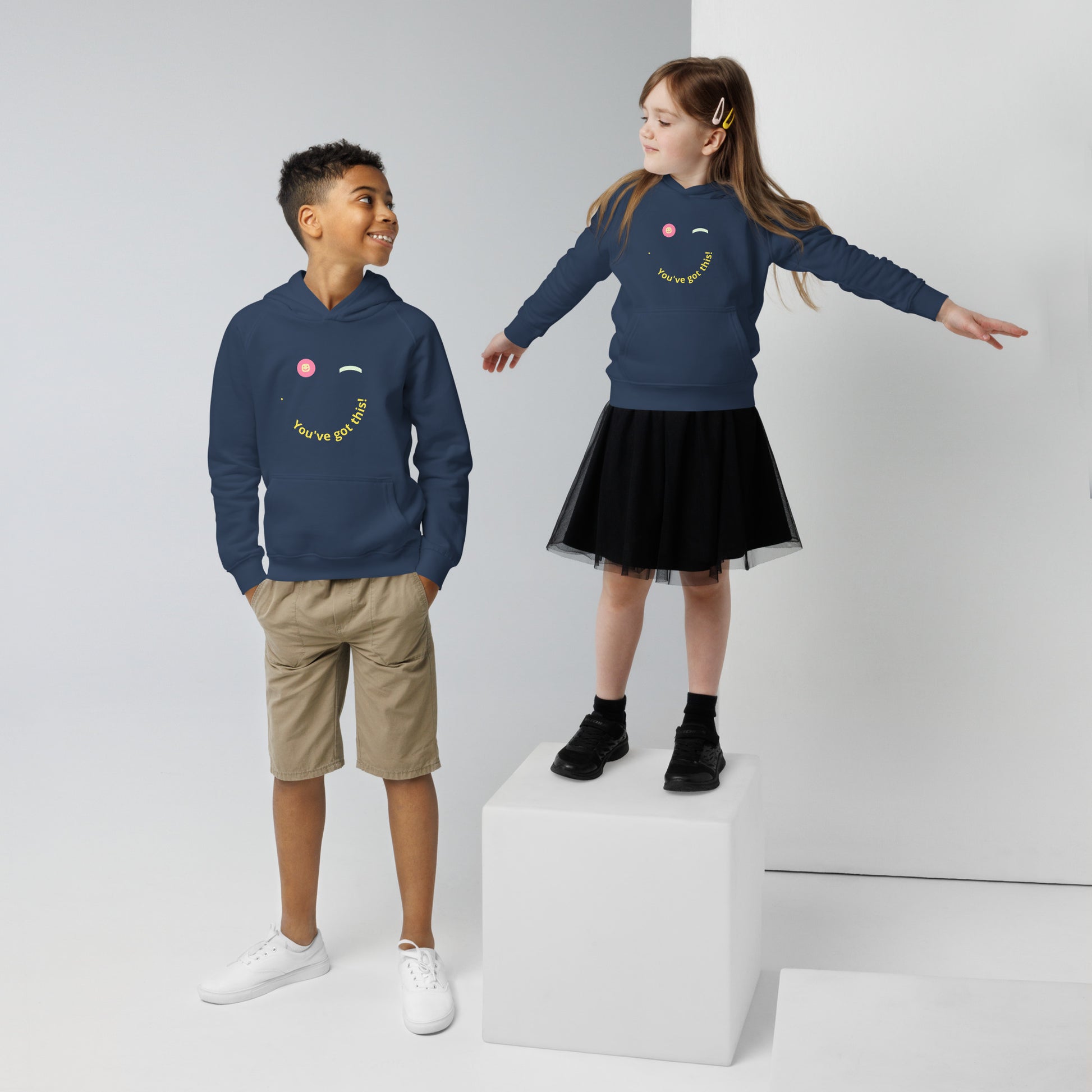 GG Happy Kids eco hoodie - GG Happy