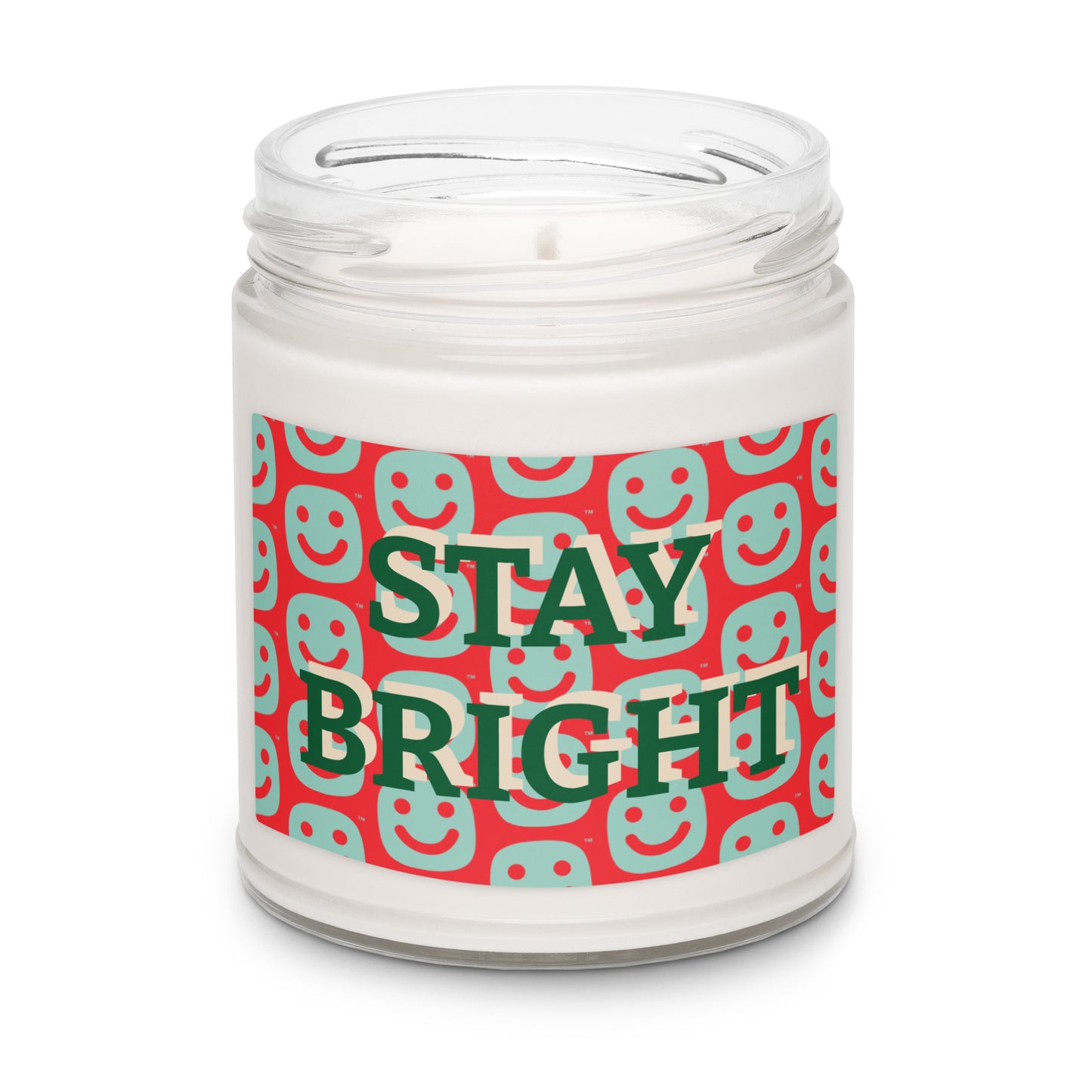 Scented soy candle Stay Bright This Christmas with our Cozy Hearts from GG Happy - GG Happy